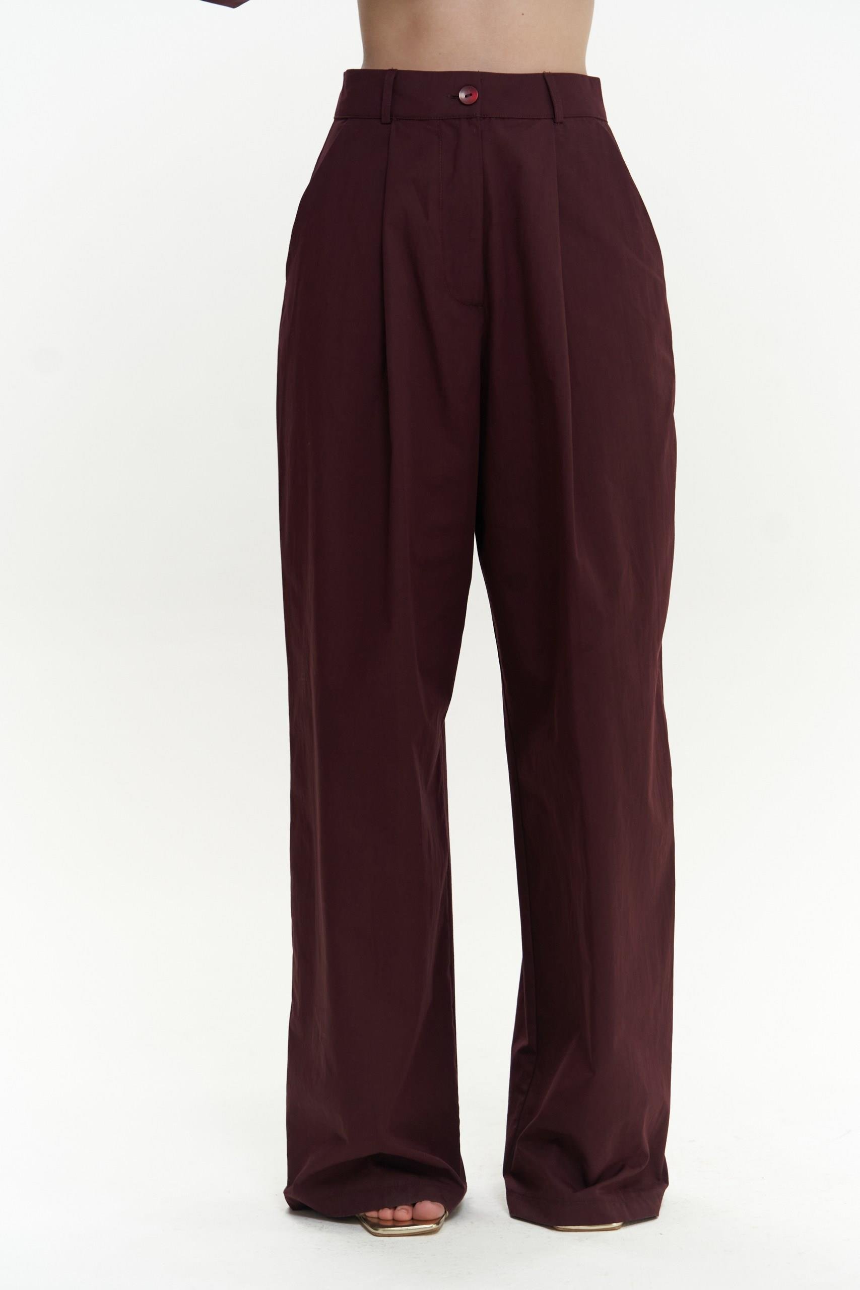 Blenham Bordo Gömlek Pantolon Takım