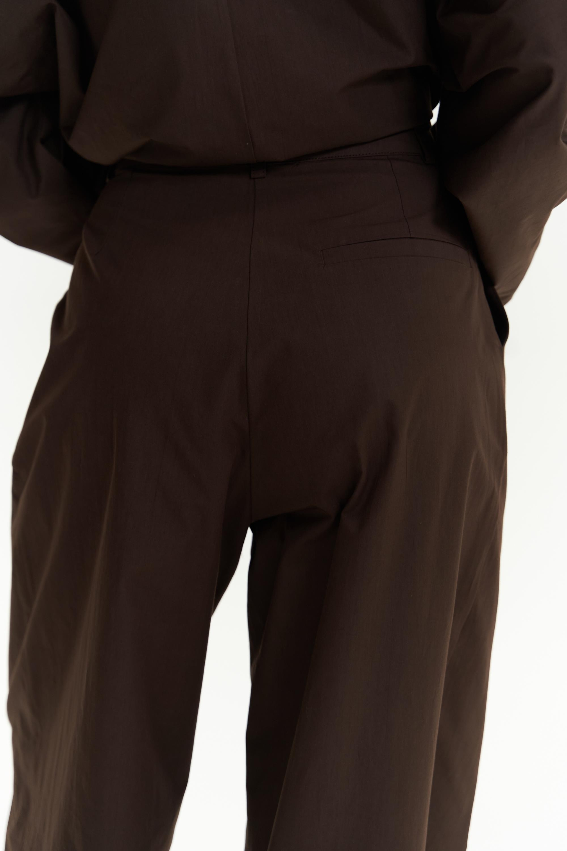 Blenham Kahve Gömlek Pantolon Takım