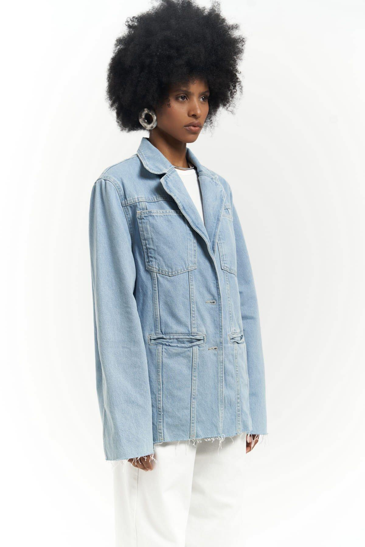Charleston Blue Denim Blazer
