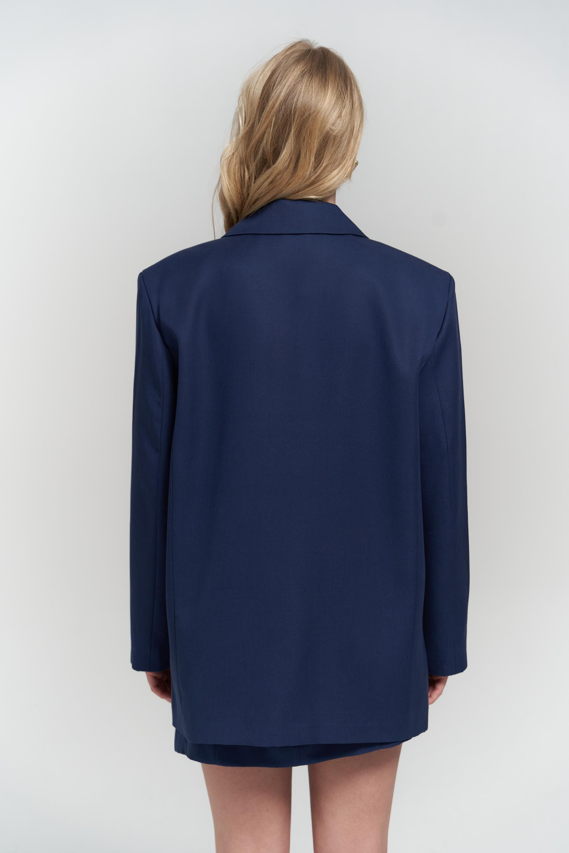 Clara Lacivert Blazer