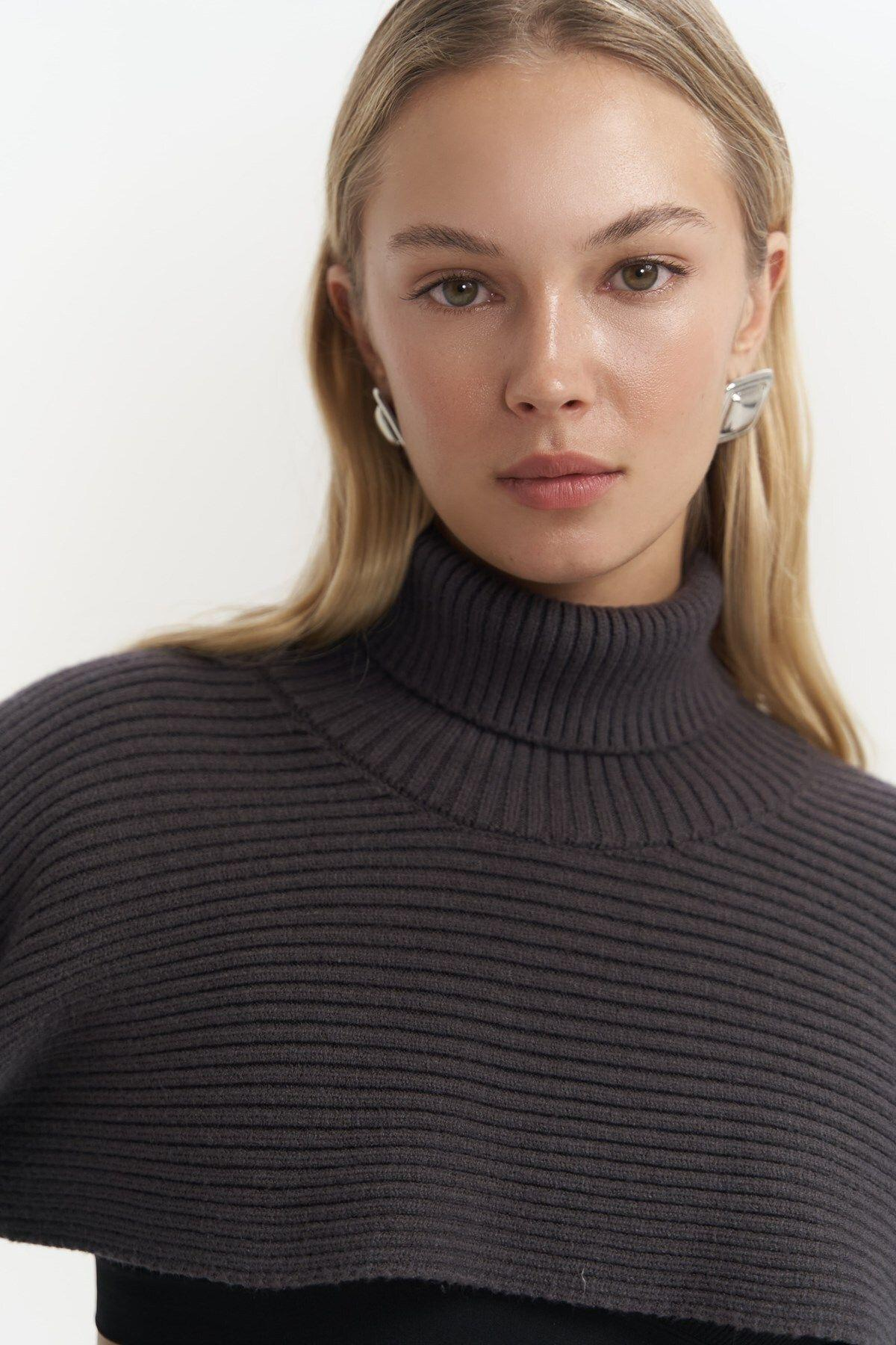 Coperni Antrasit Triko Bolero