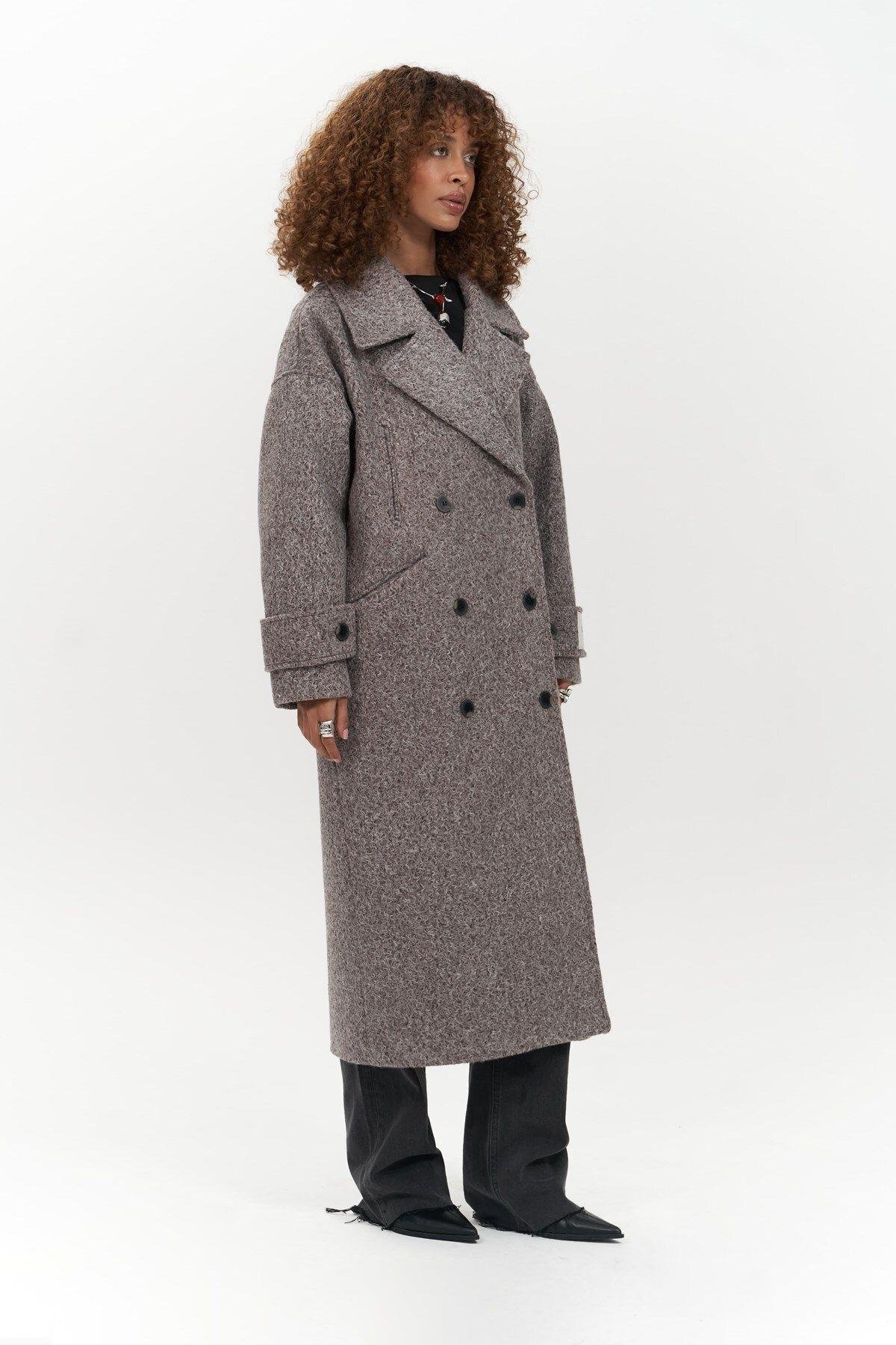 Denny Brown Oversize Coat