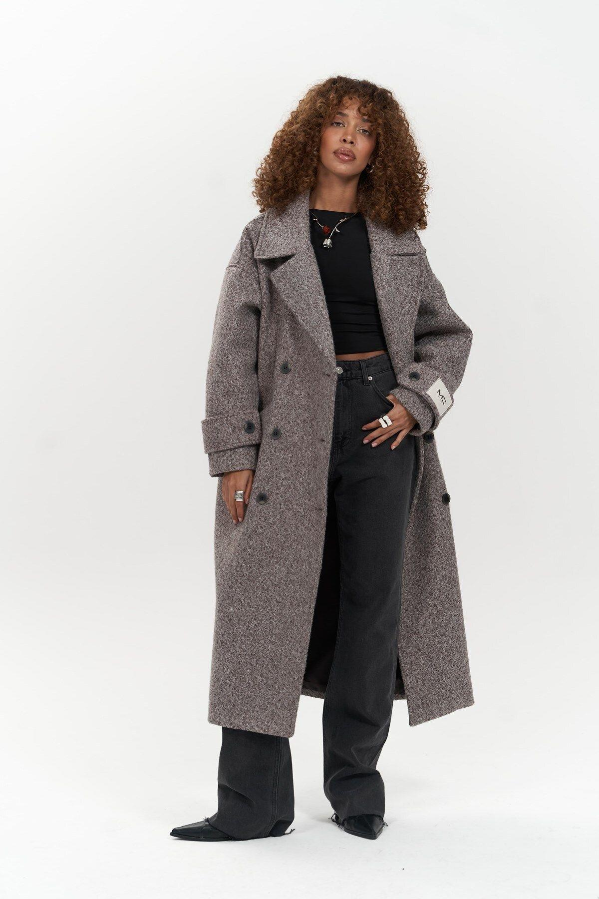 Denny Brown Oversize Coat