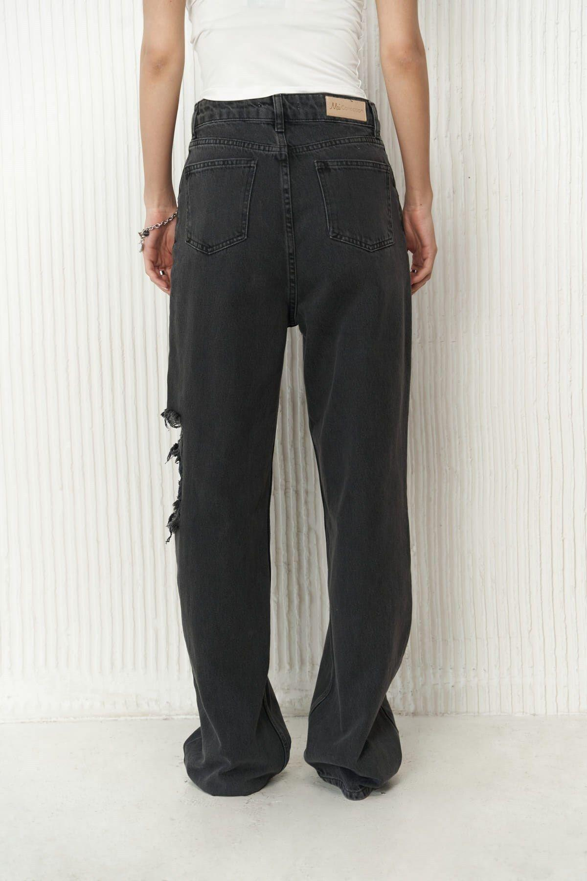 Dita Siyah Jean Pantolon
