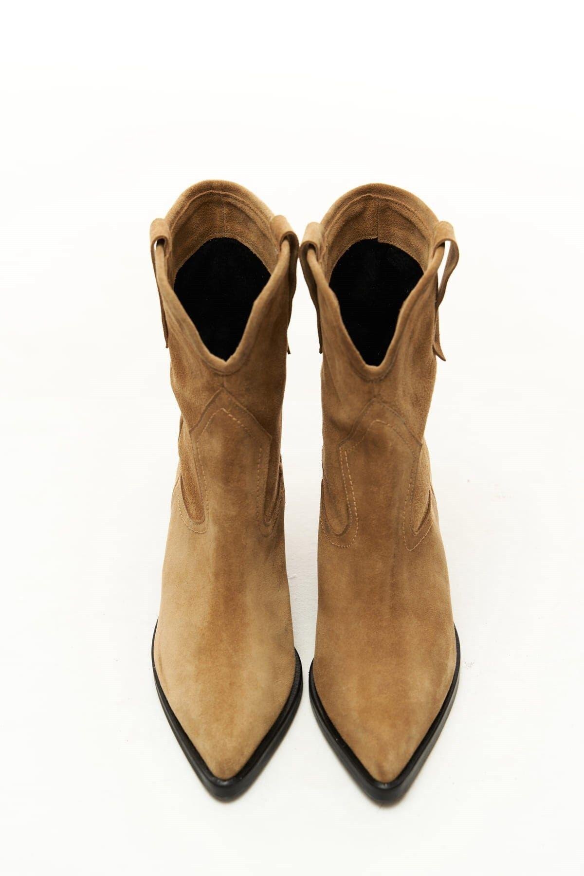 Double Taba Süet Kovboy Bot