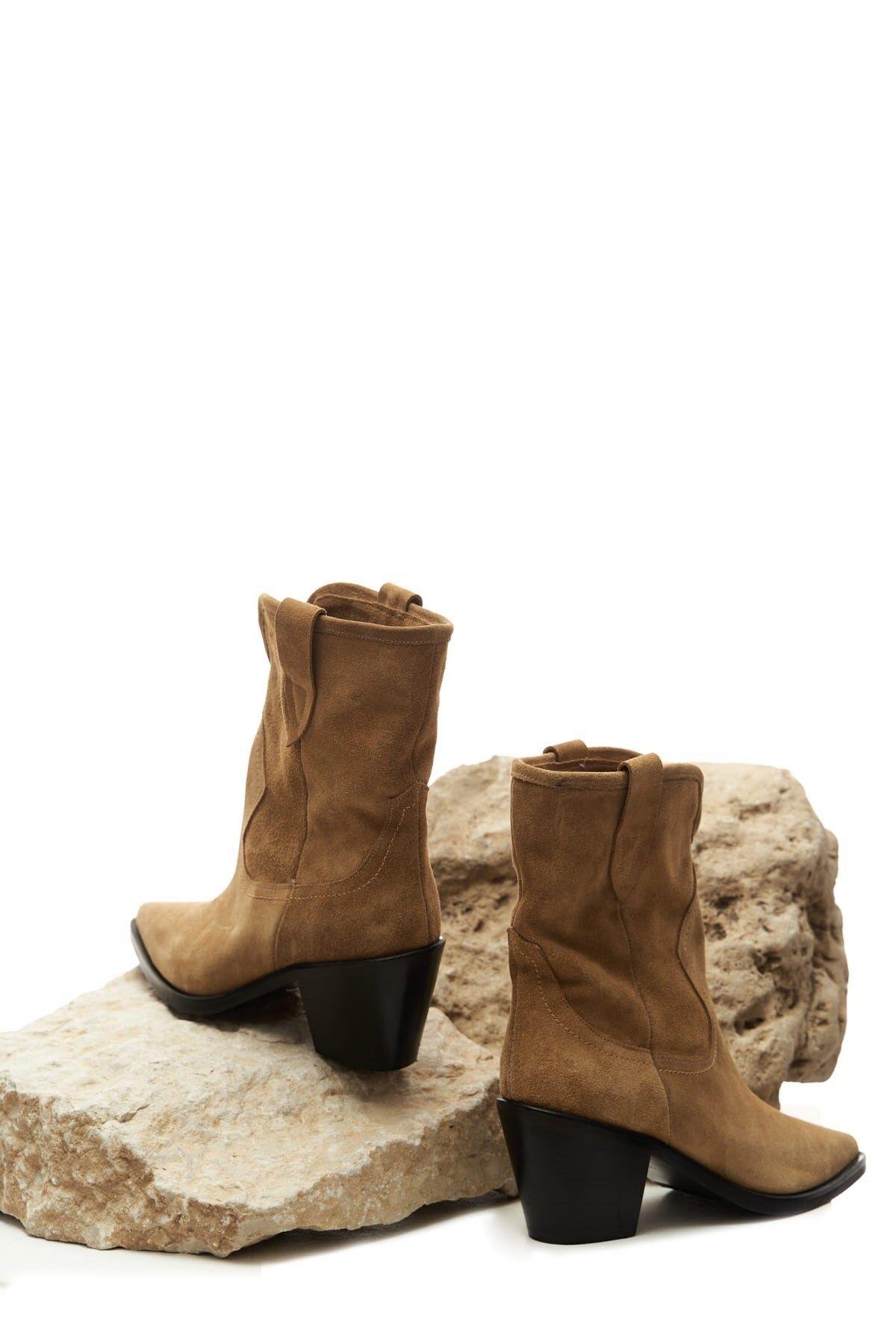 Double Taba Süet Kovboy Bot