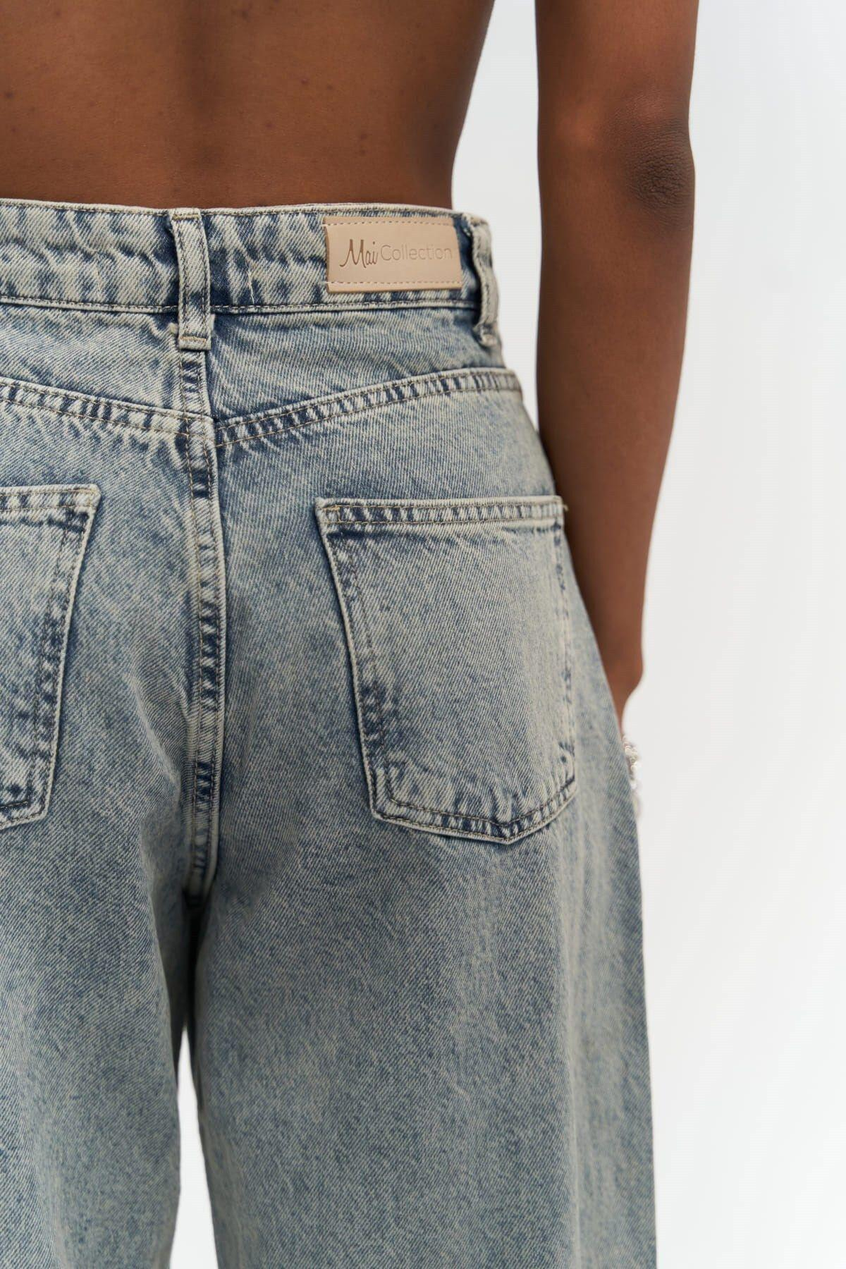 Drew Kirli Gri Jean Pantolon