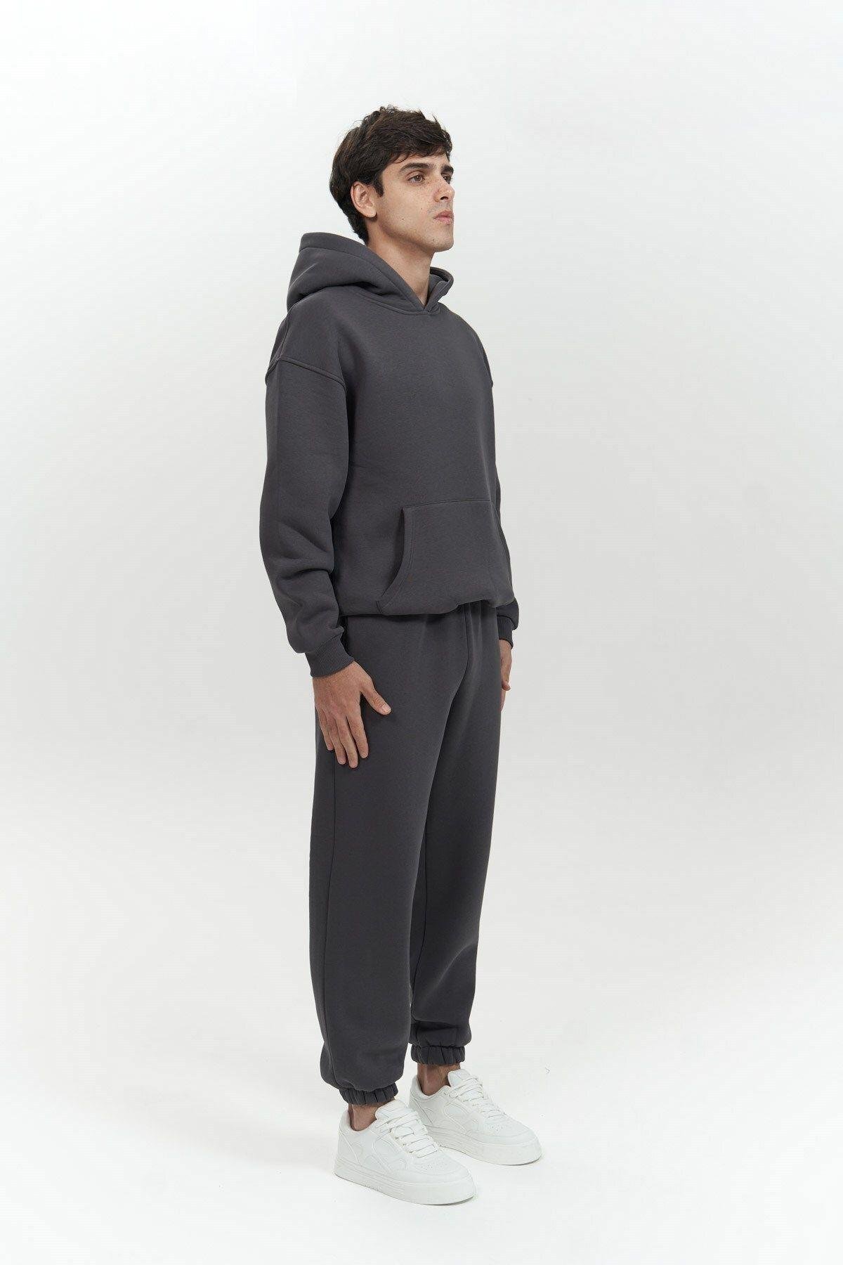 Edward Anthracite Men's Hoodie Tracksuit
