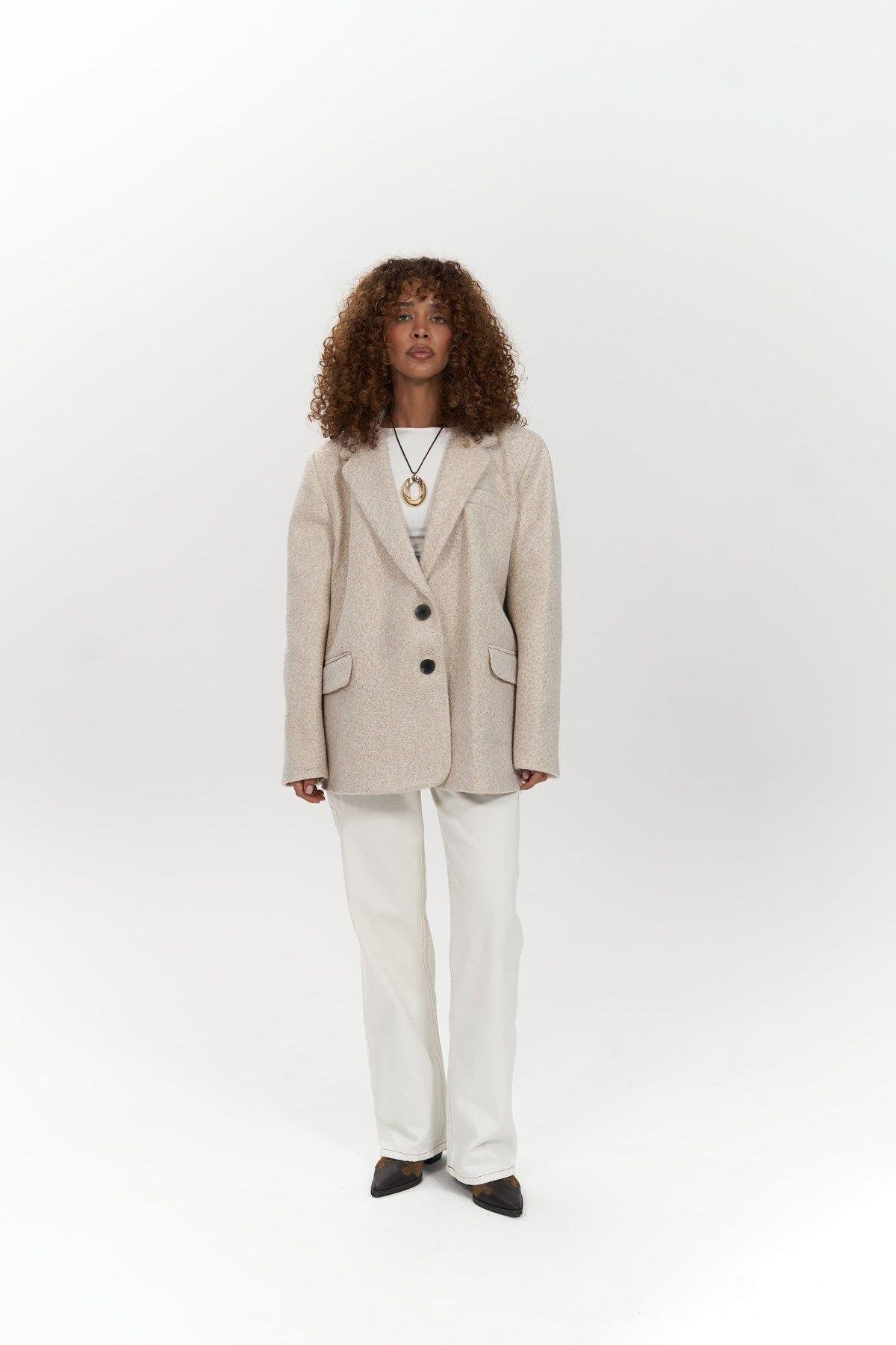 Mai Collection Enzo Beige Blazer