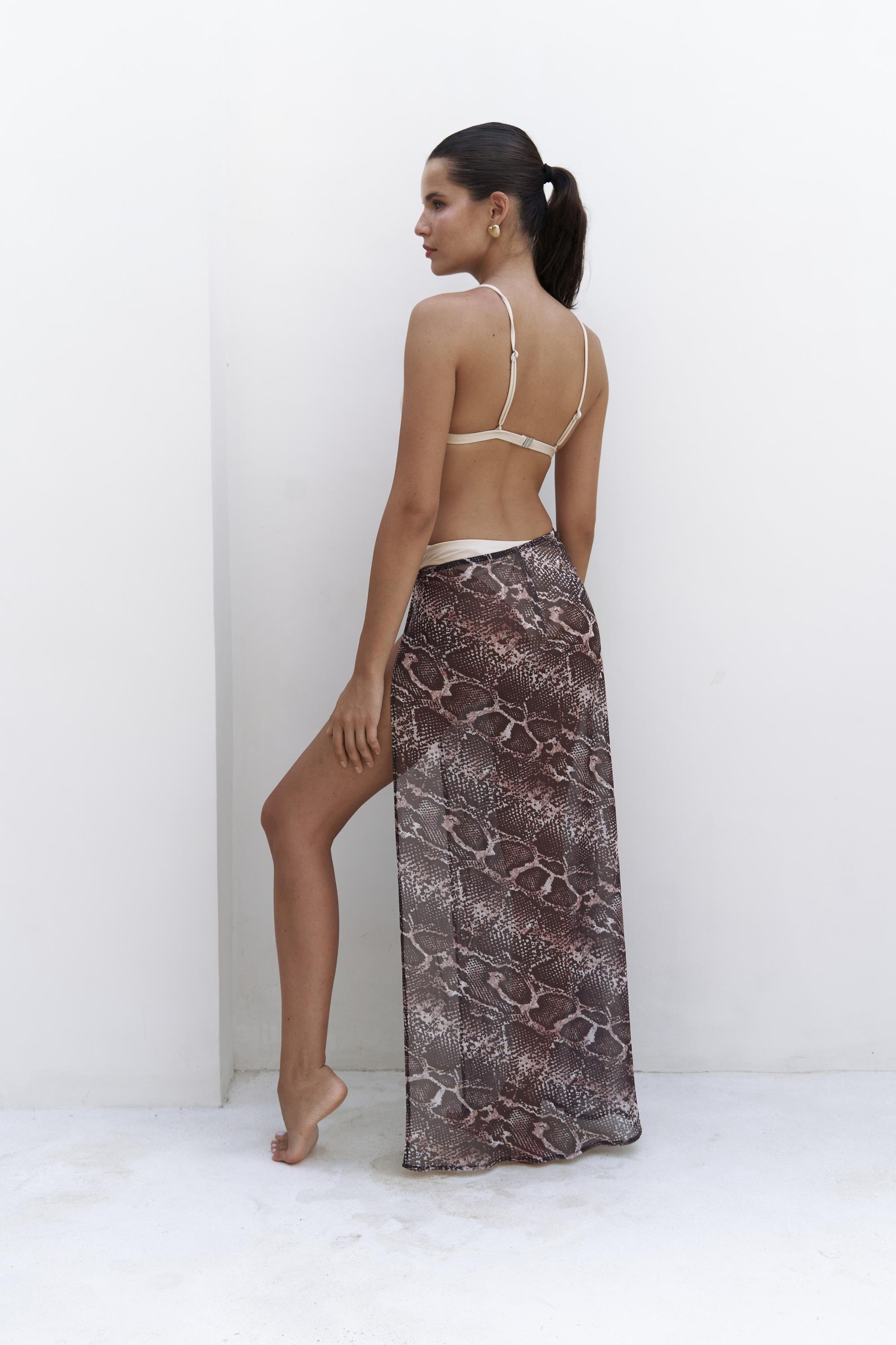 Evgenios Tokalı Vizon Uzun Etek 