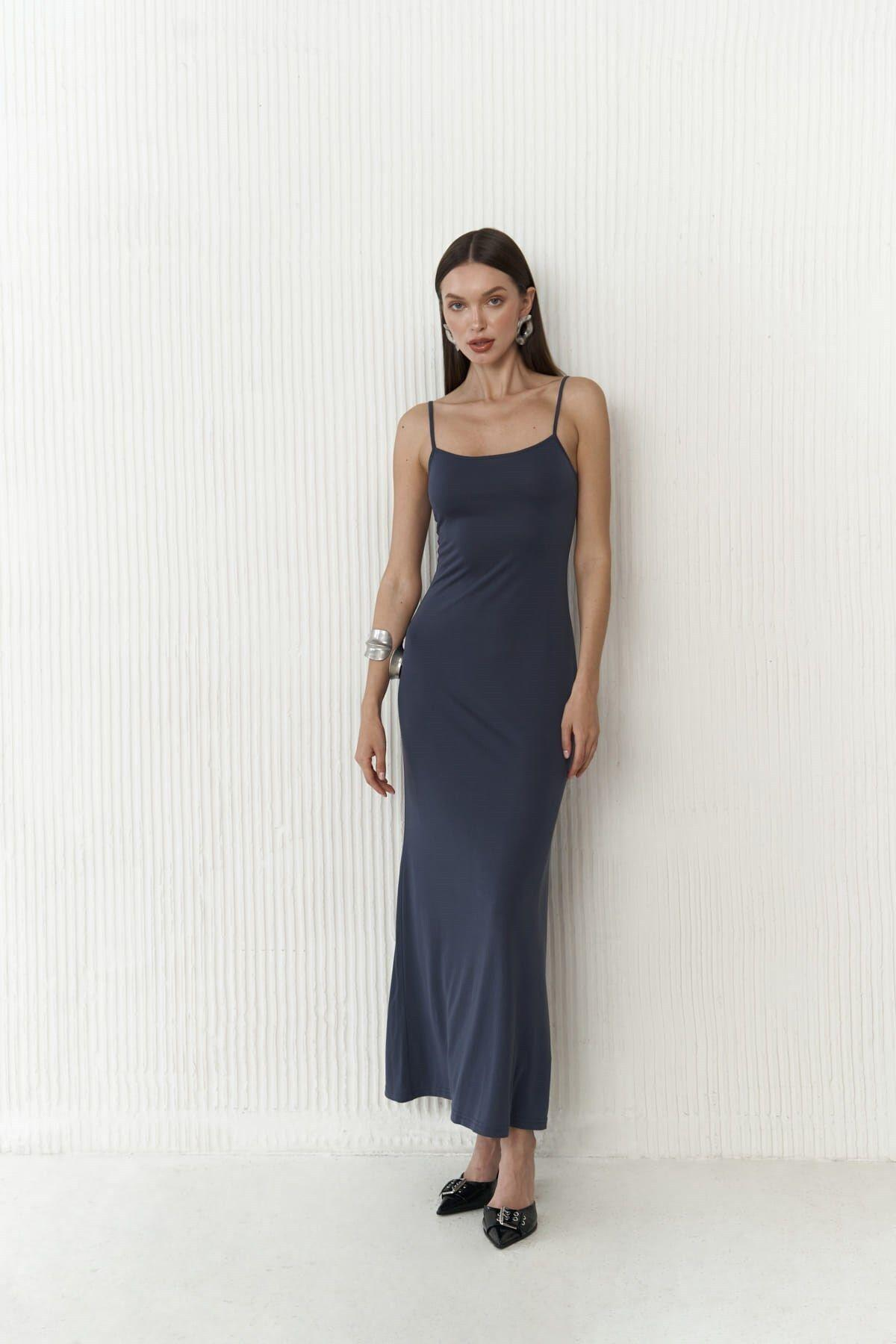 Ferry Dark Blue Basic Dress