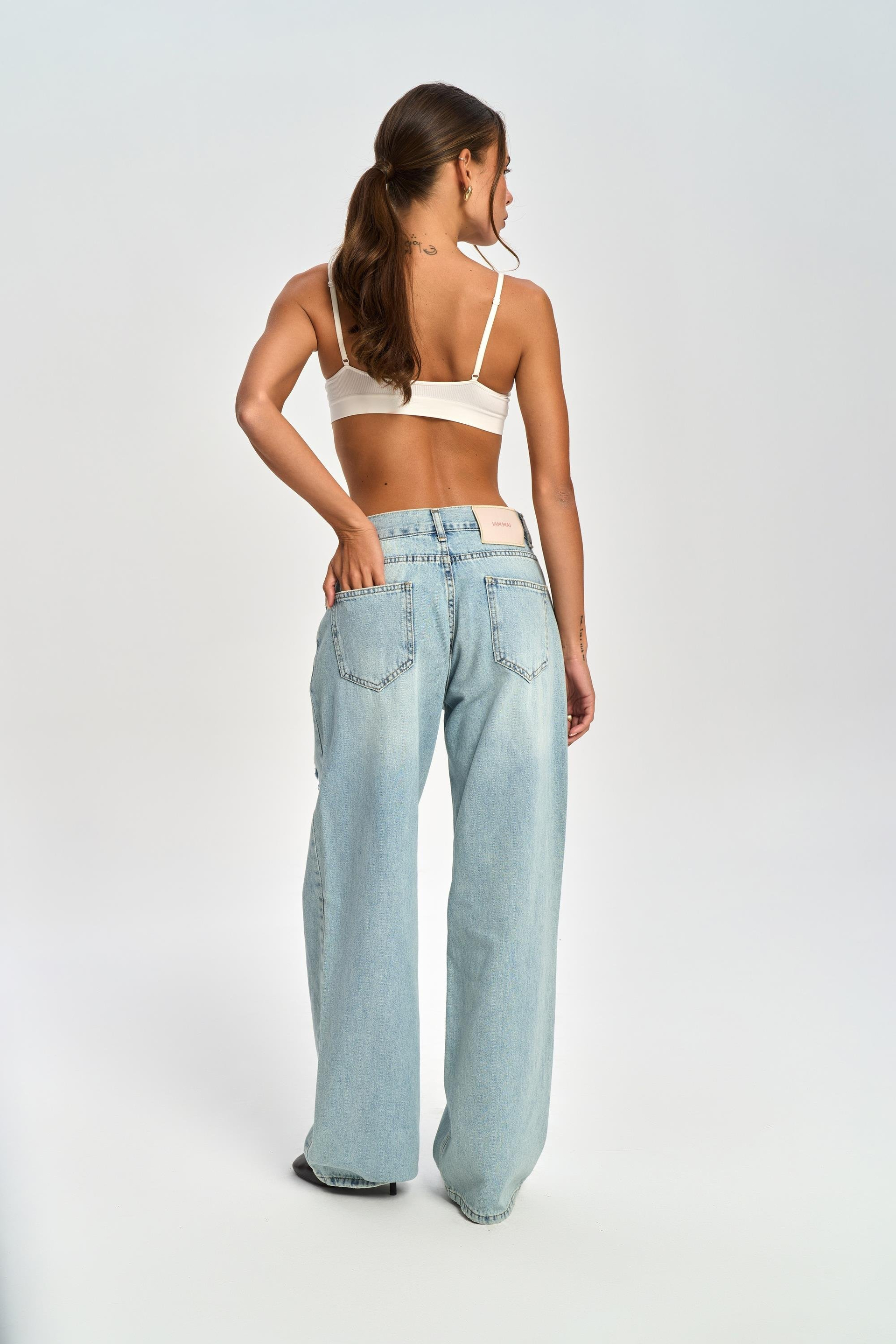 Fida Mavi Jean Pantolon