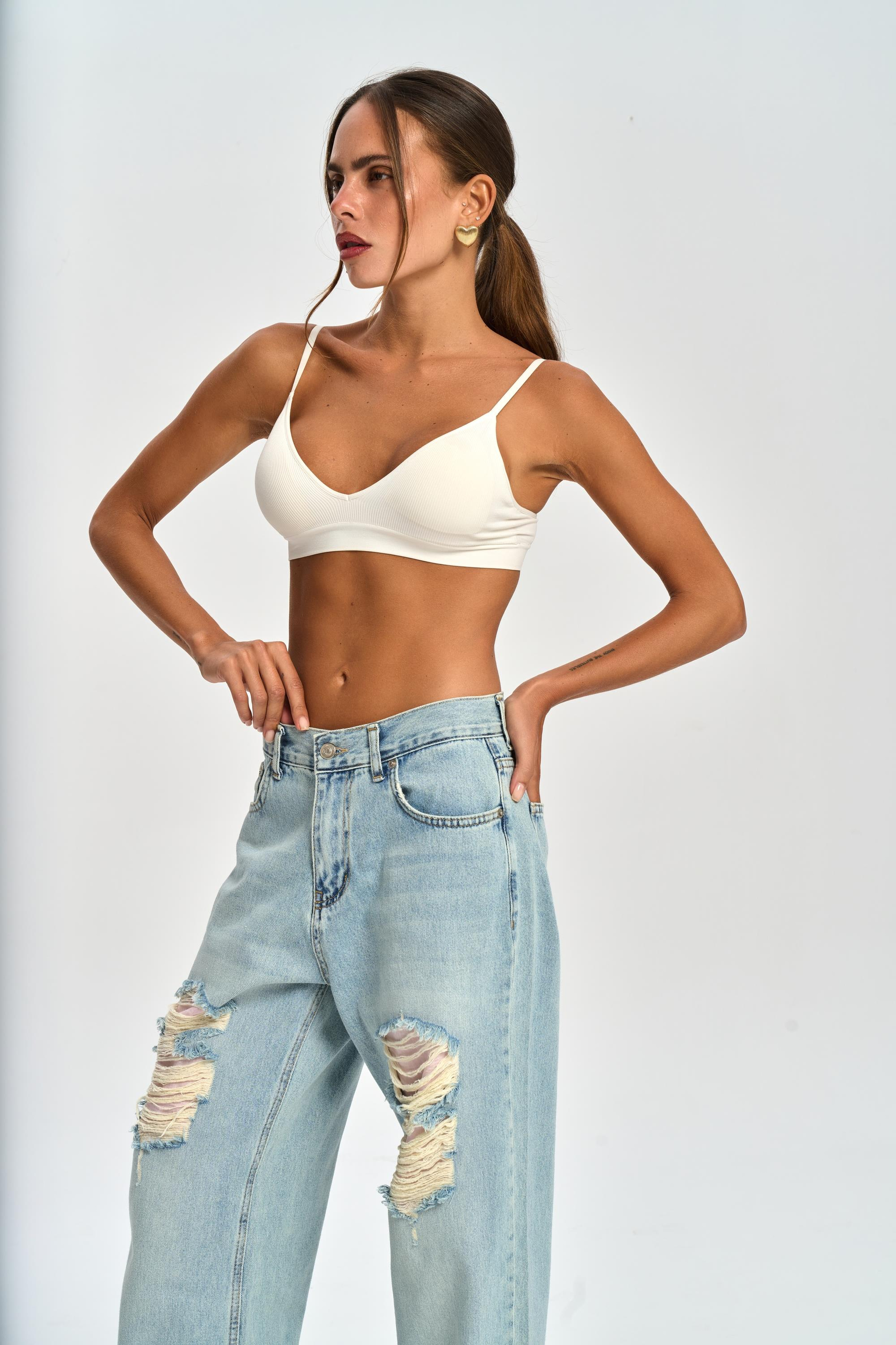 Fida Mavi Jean Pantolon