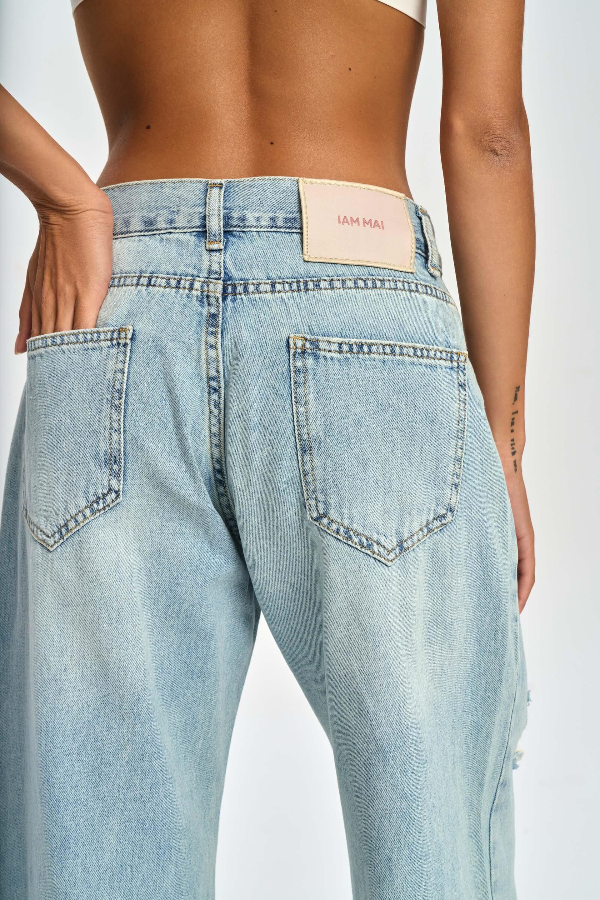 Fida Mavi Jean Pantolon