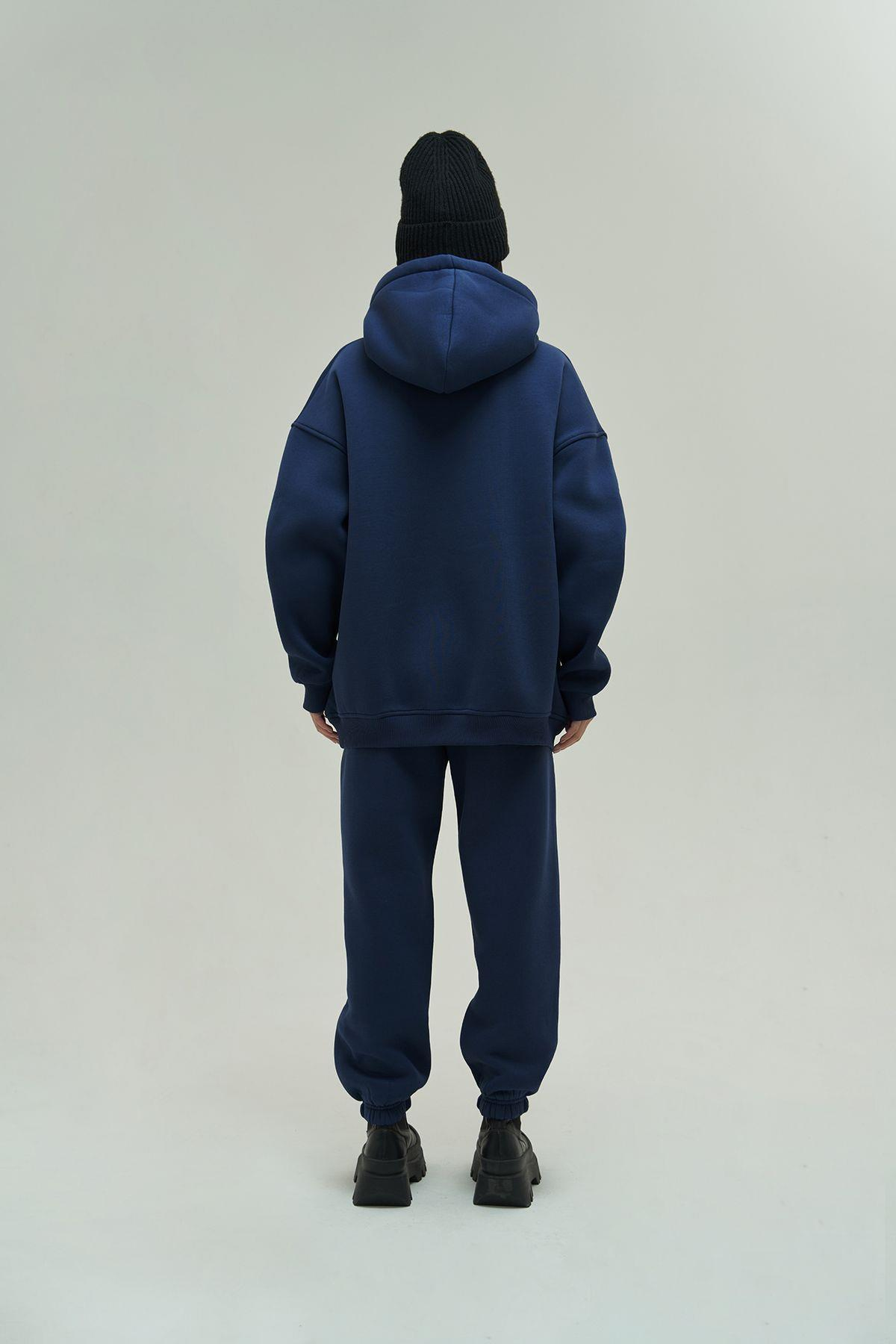 Gambol Lacivert Oversize Eşofman Takım