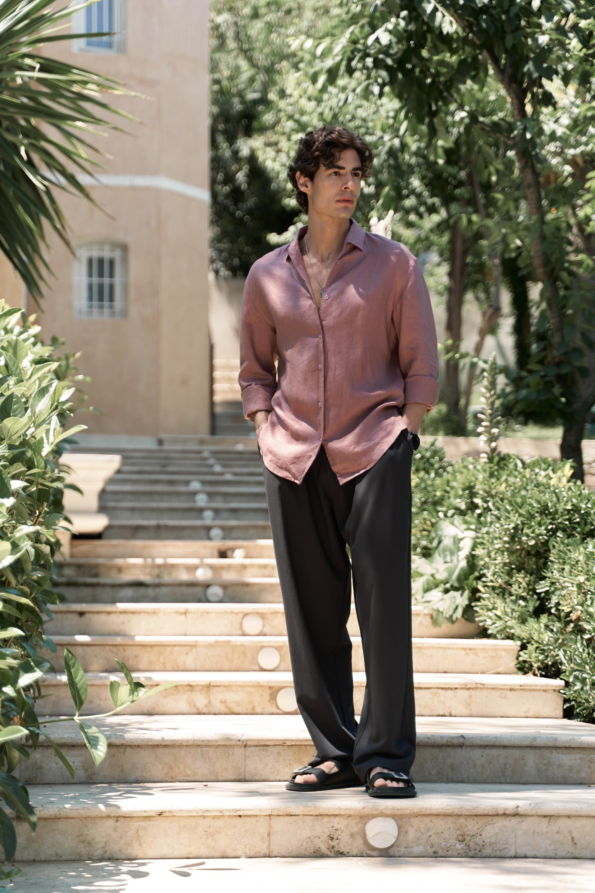 Geaohrid Siyah Erkek Pantolon