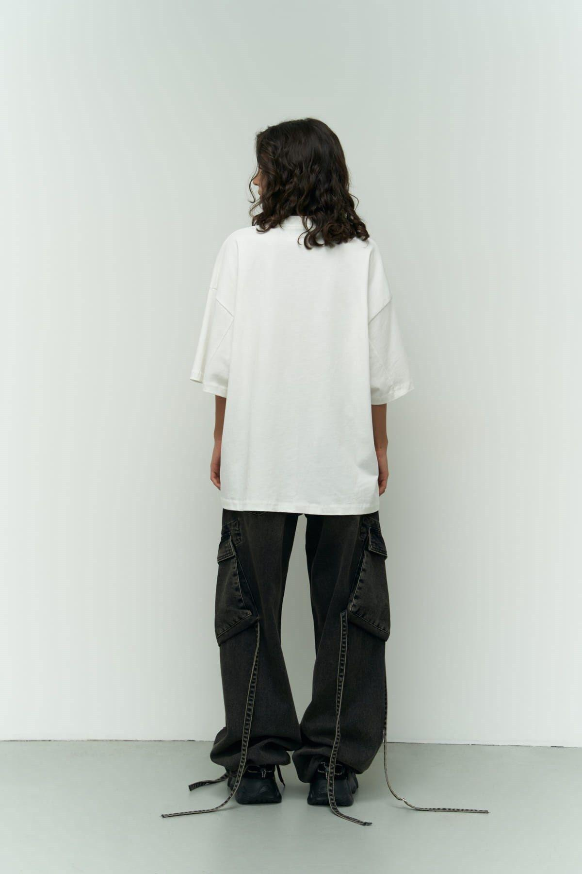 Ghost White Oversize T-Shirt