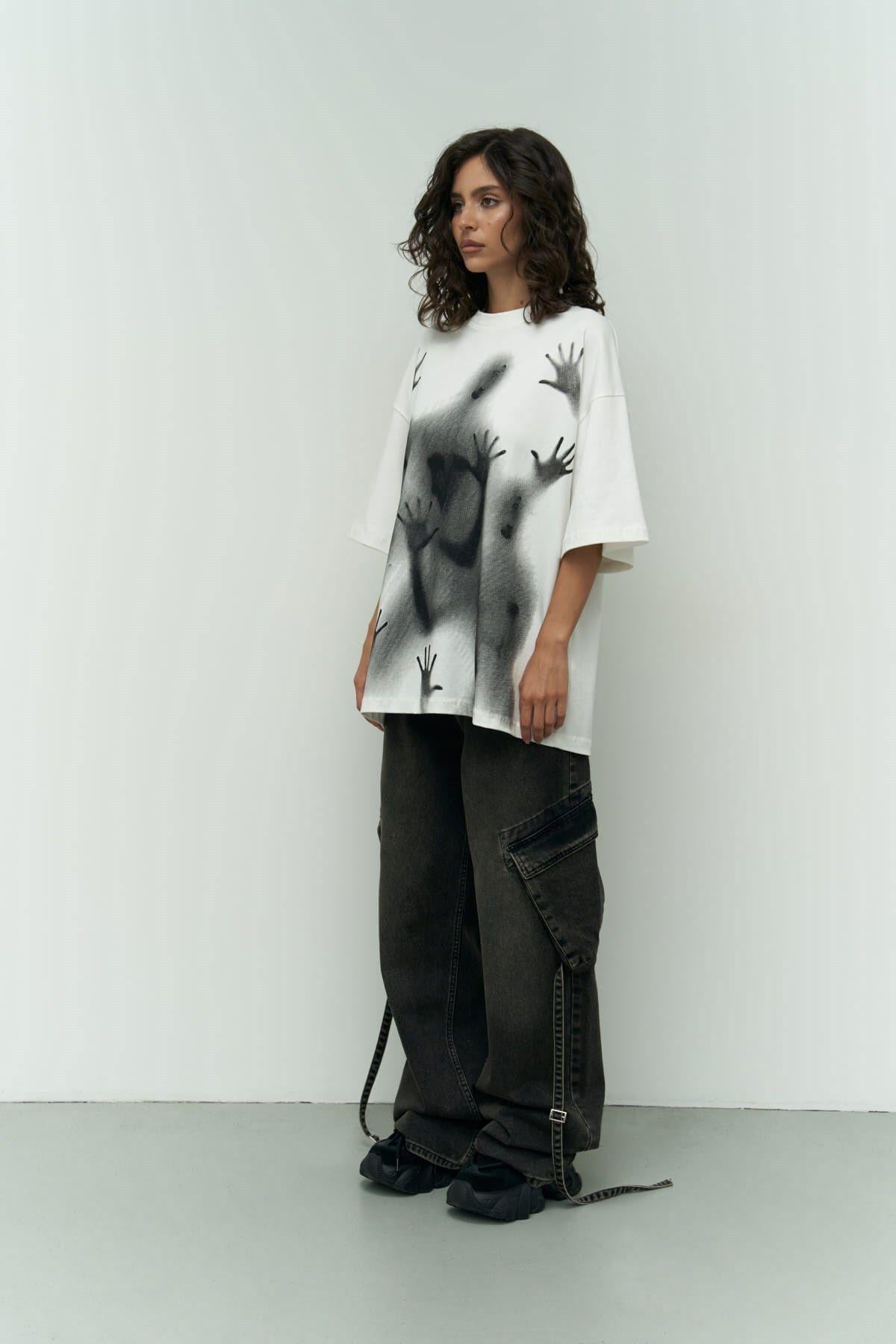 Ghost White Oversize T-Shirt