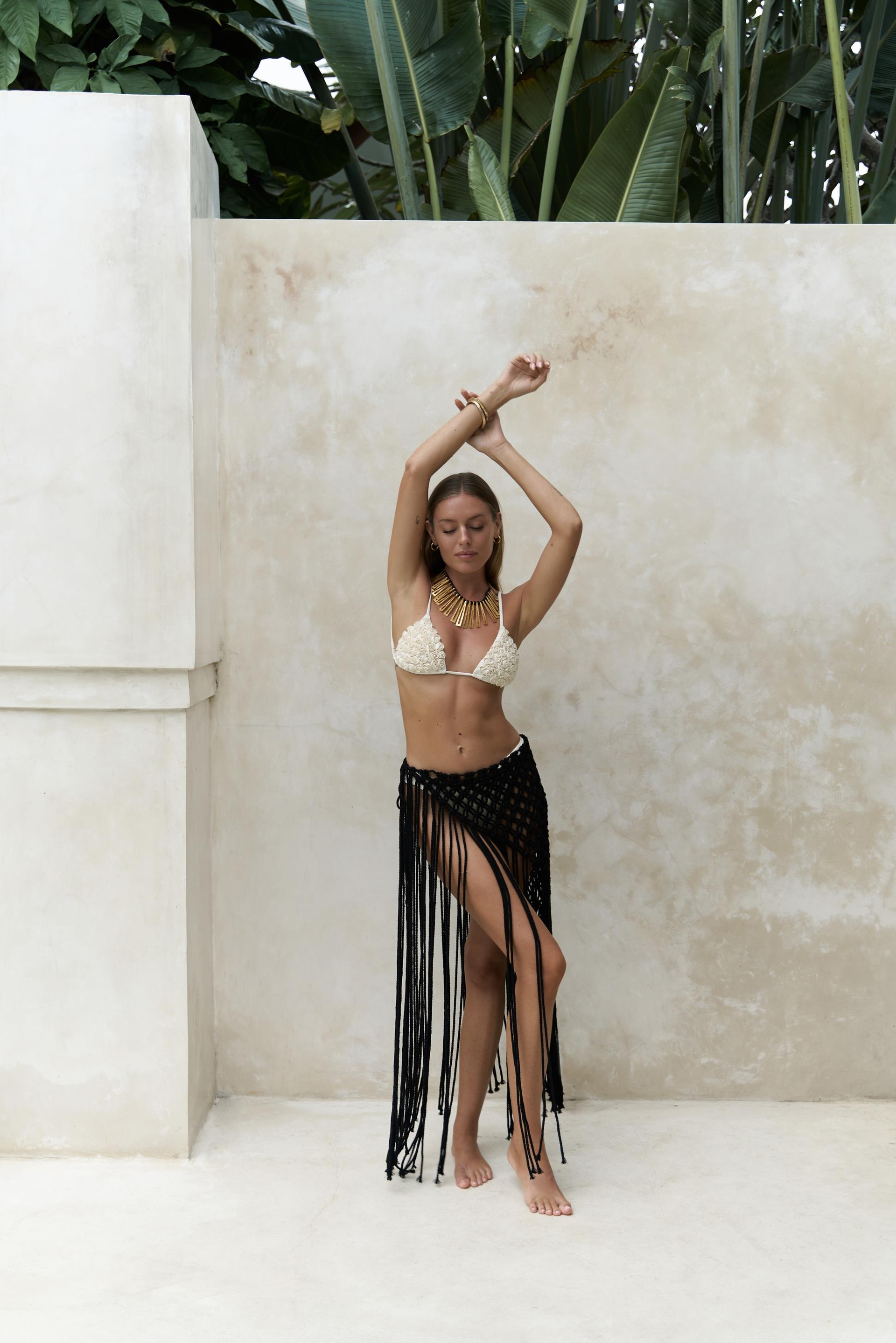 Hamper Siyah File Etek