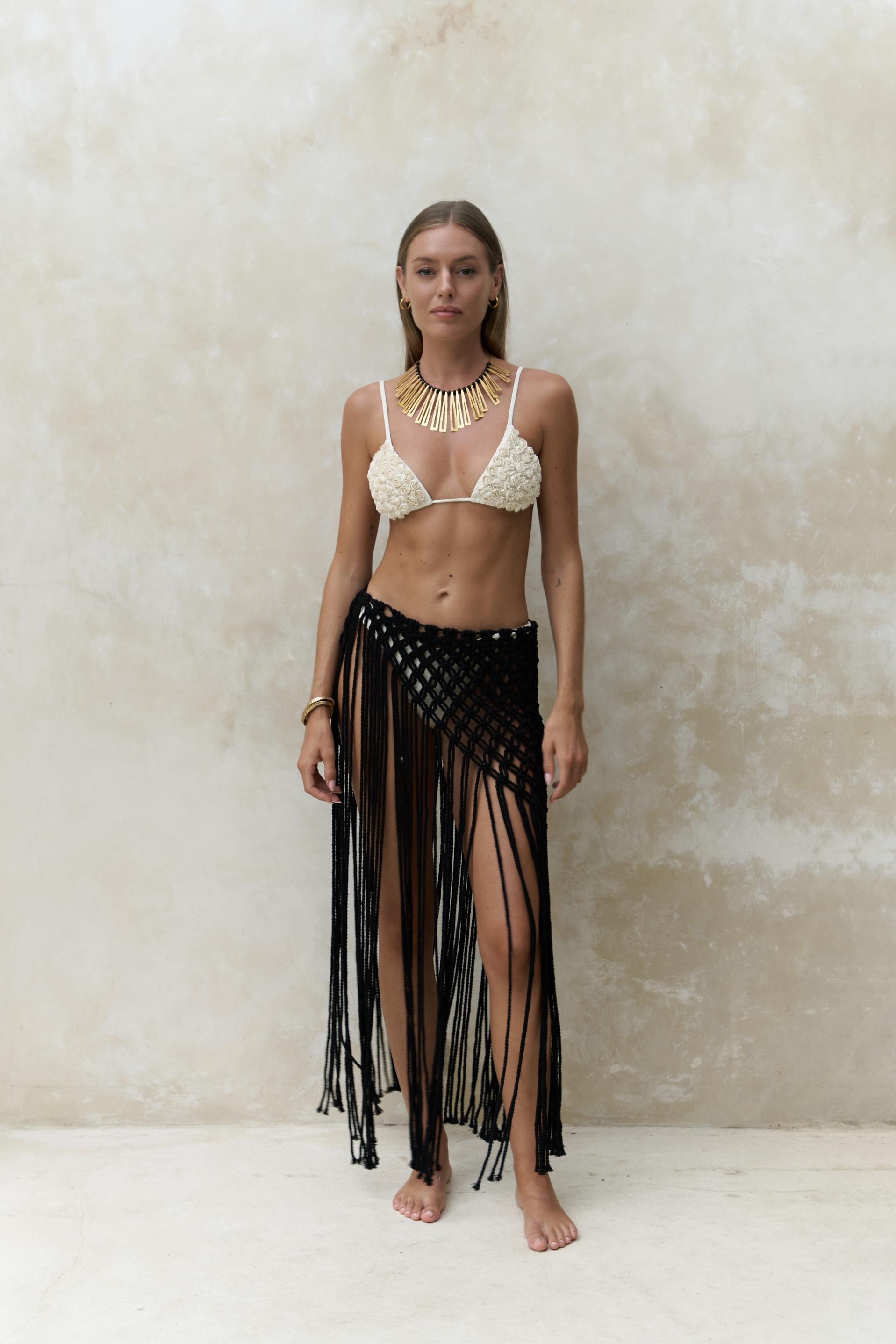 Hamper Siyah File Etek