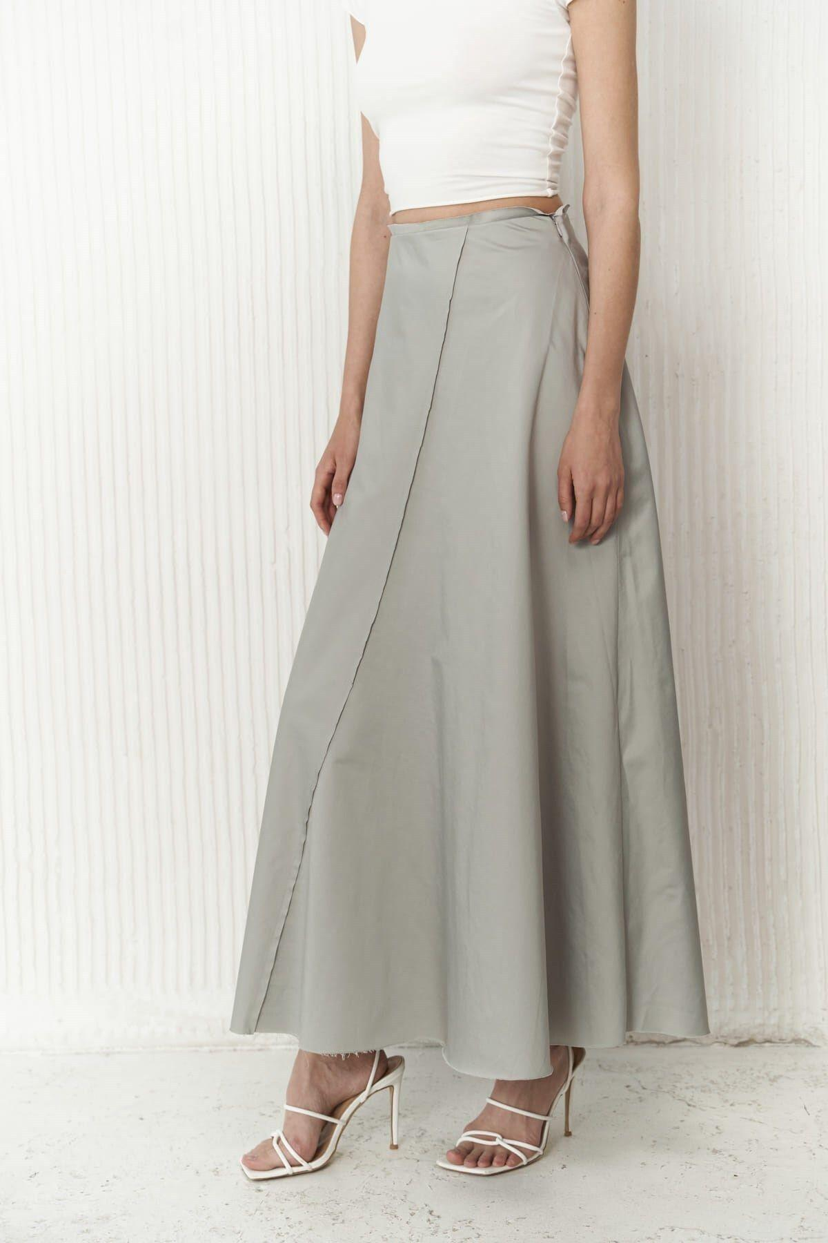 Hendra Gray Skirt 