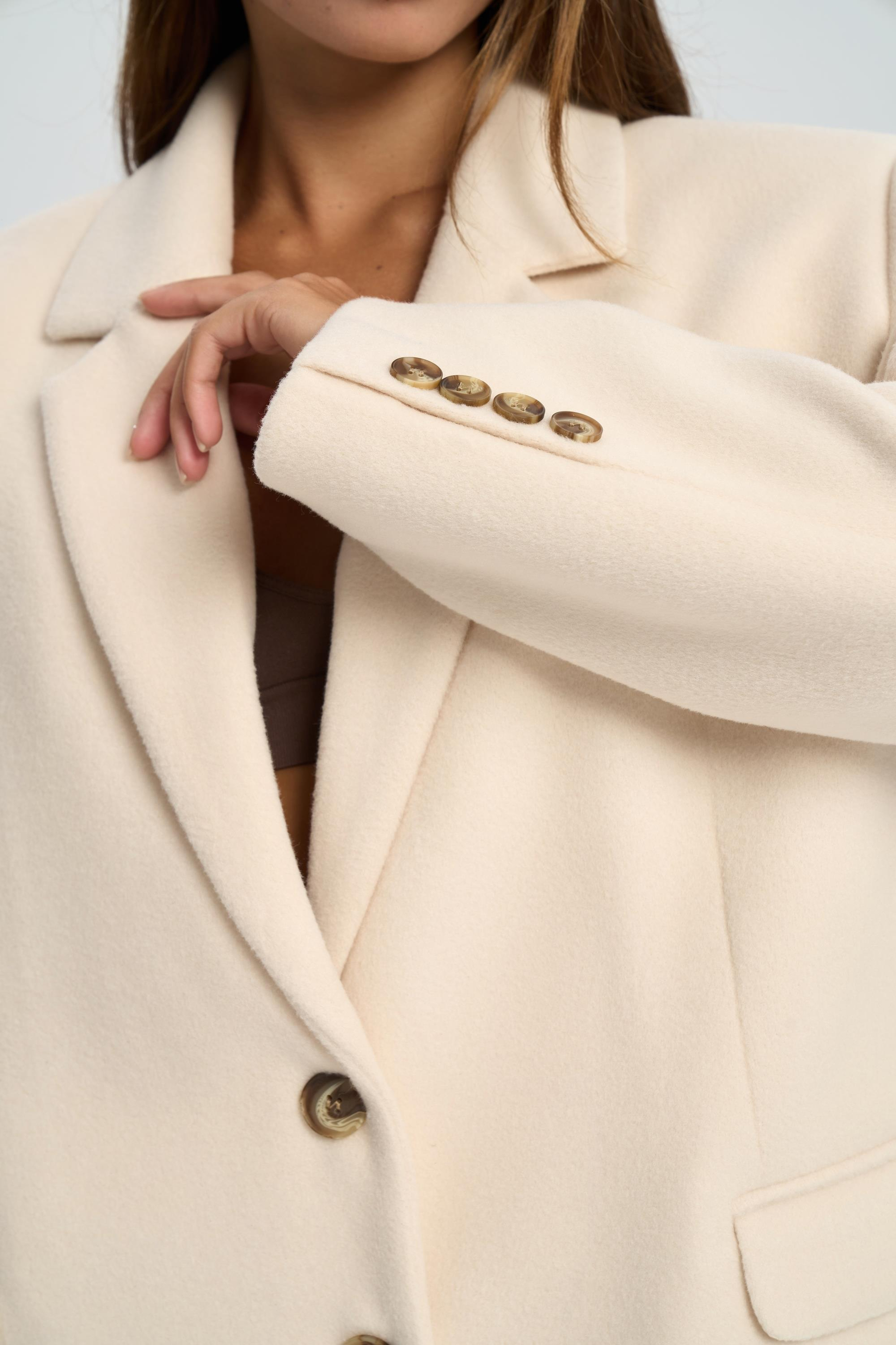 Howell Ekru Blazer Ceket