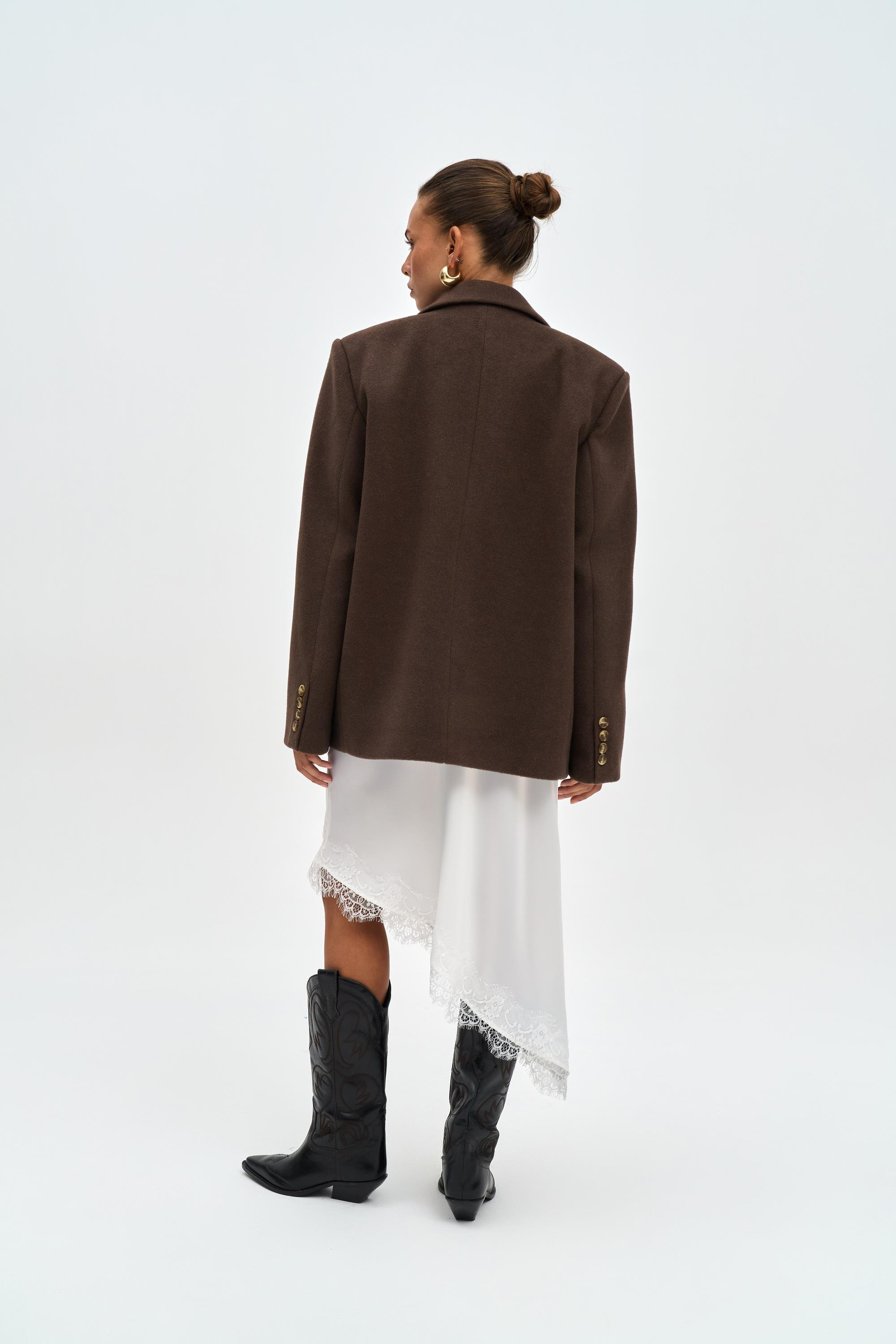 Howell Koyu Kahve Blazer Ceket