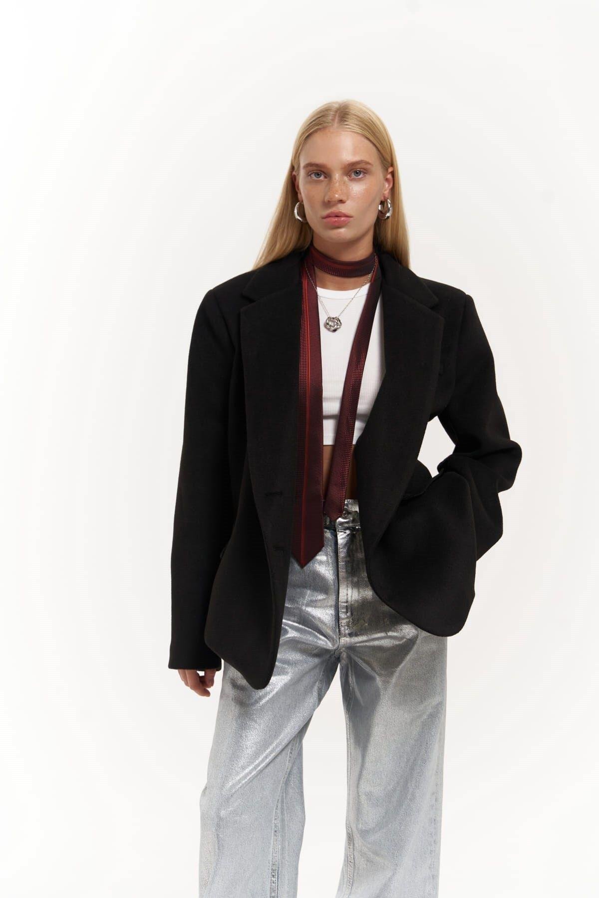 Howell Siyah Blazer Ceket