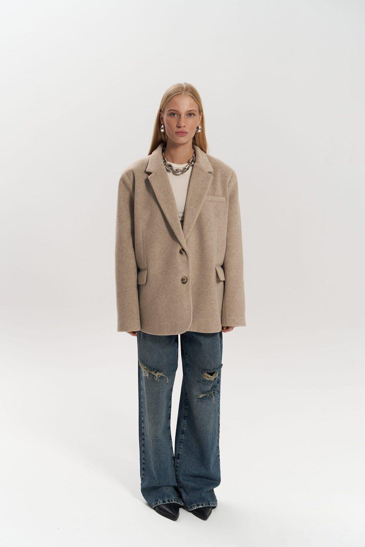 Howell Light Brown Blazer