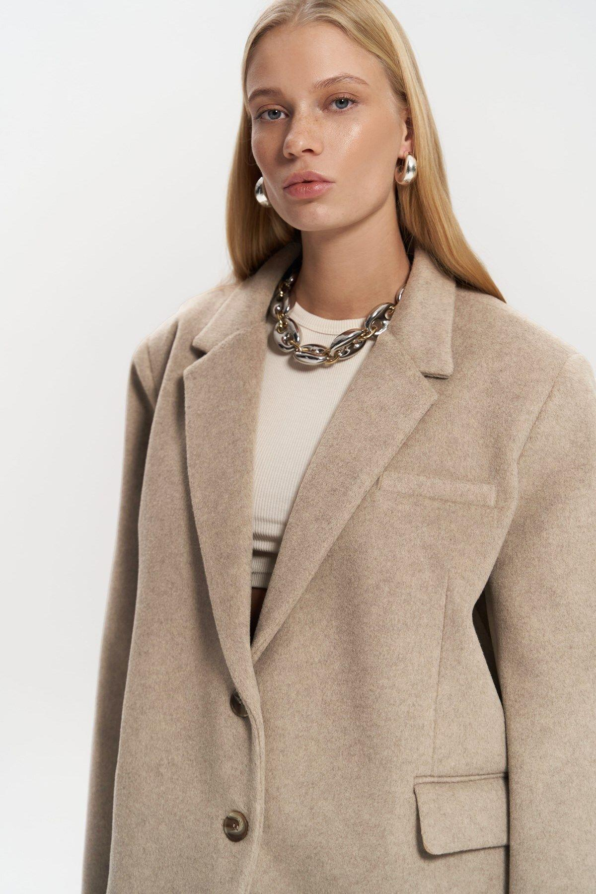 Howell Light Brown Blazer