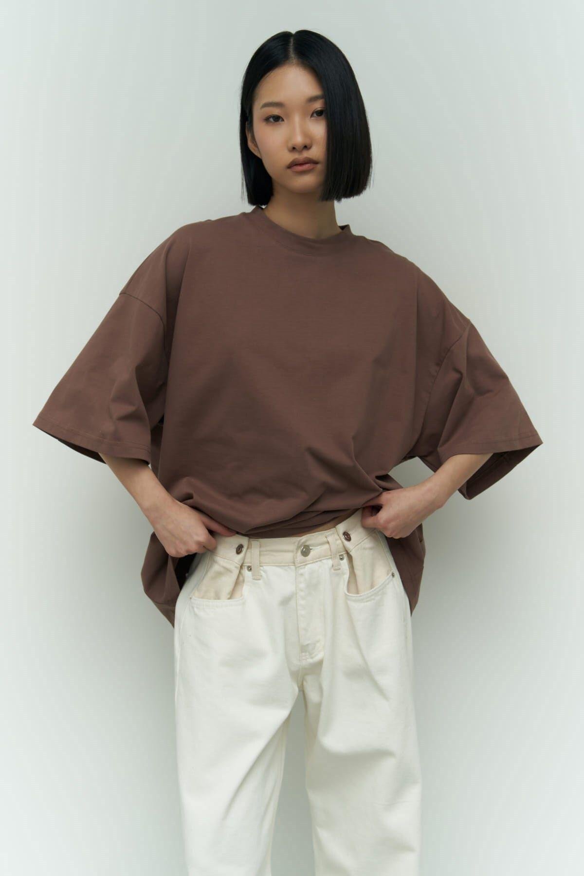 I Like Mama Brown Oversized T-Shirt