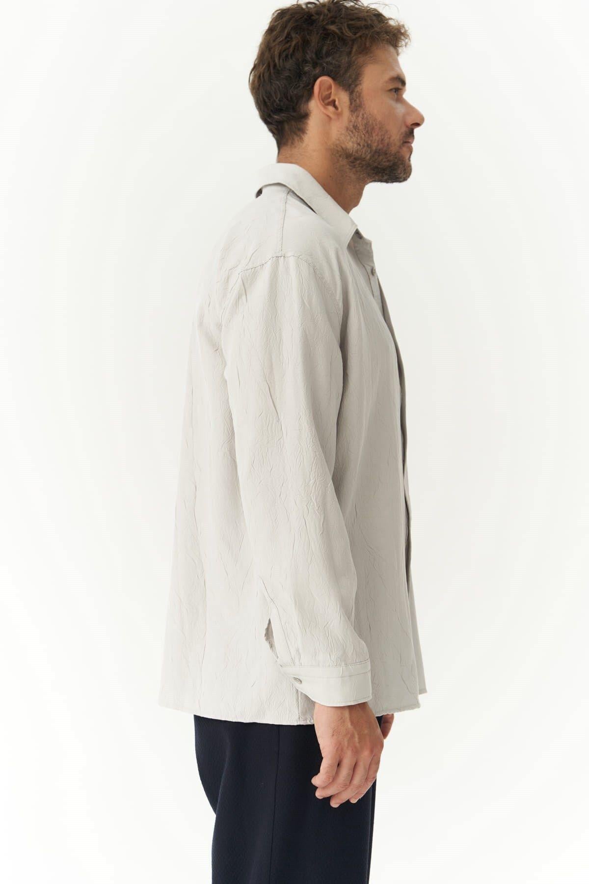 Juan Men's Gray Shirt