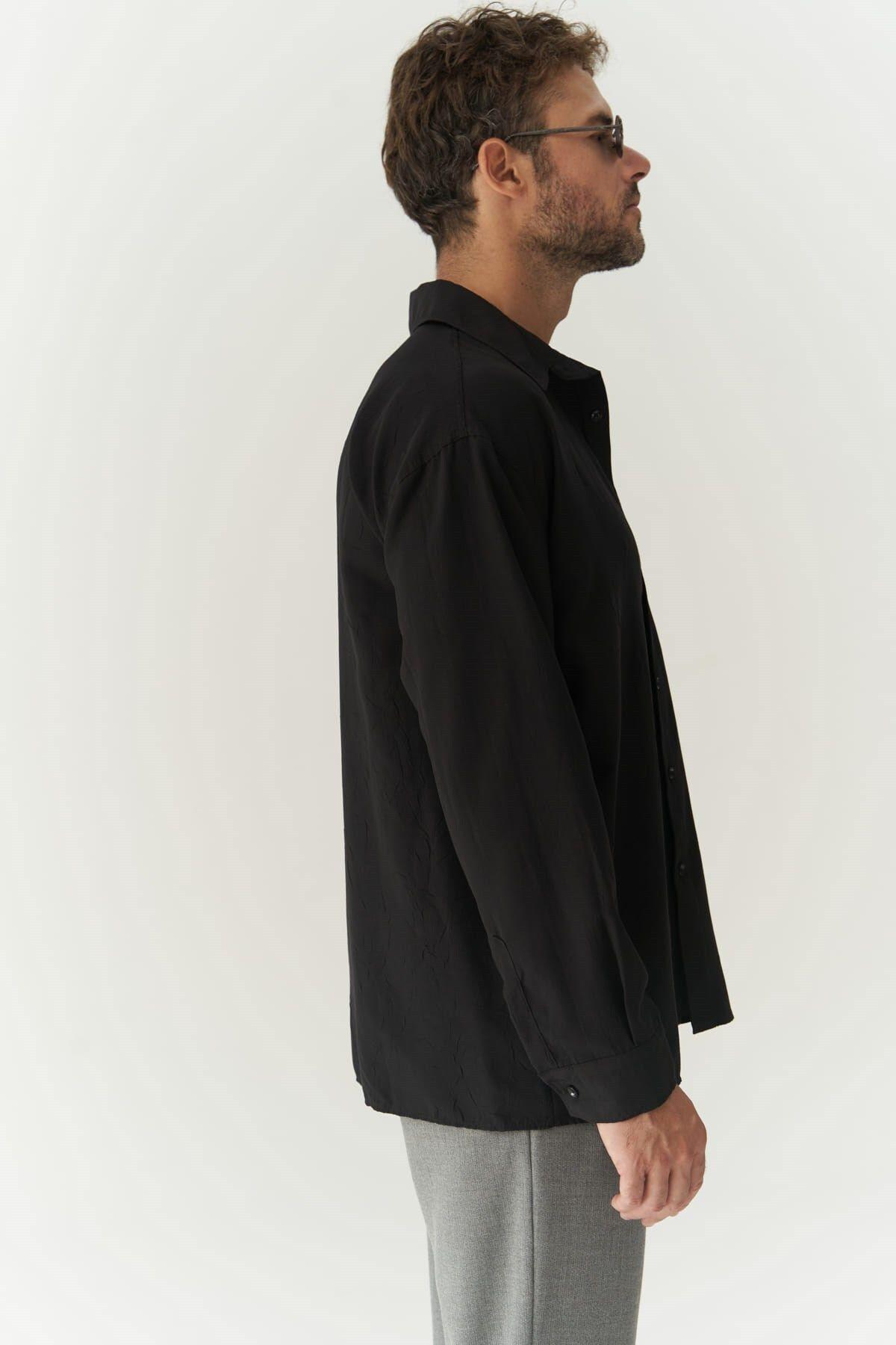 Juan Men's Black Shirt