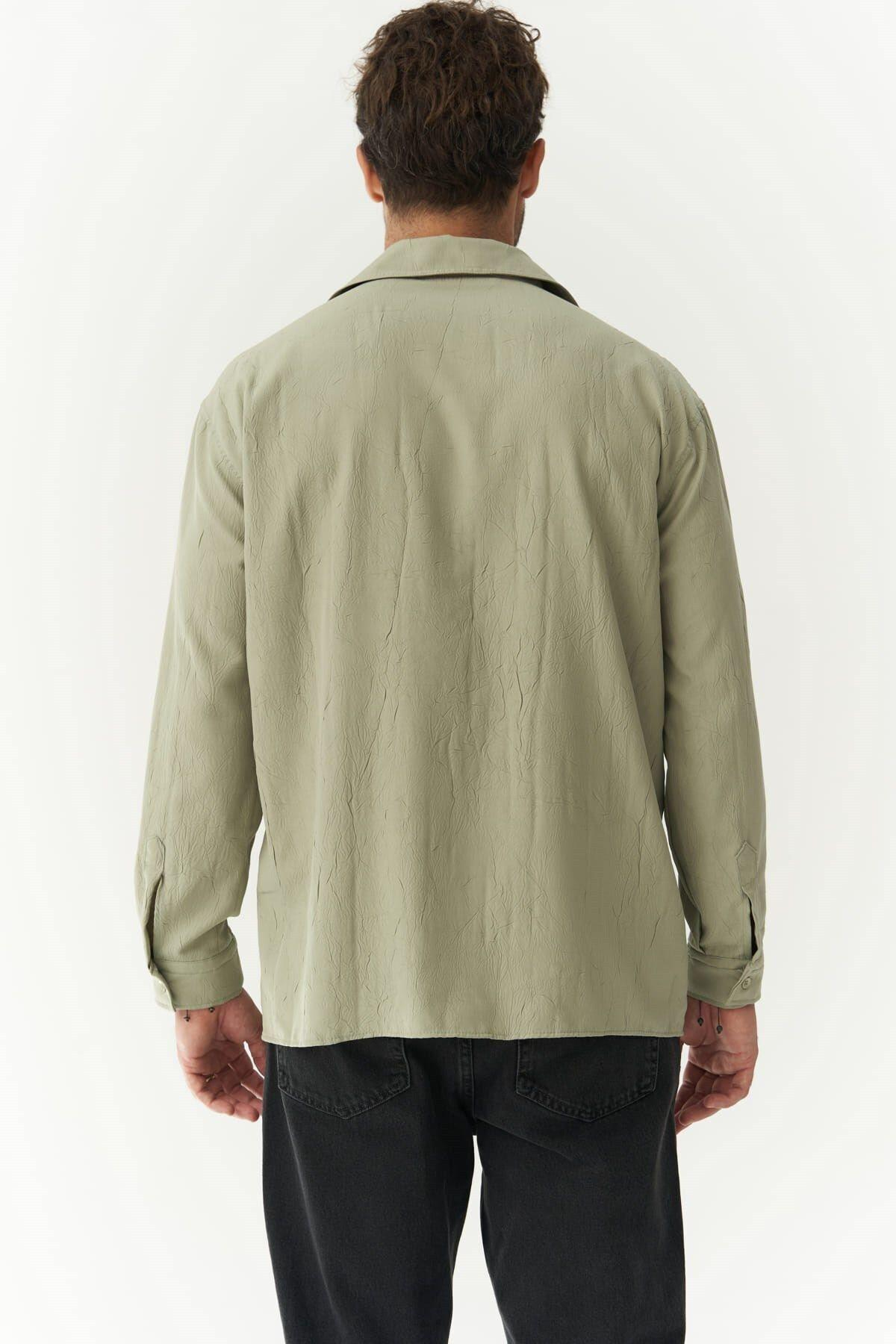 Juan Men's Green Shirt