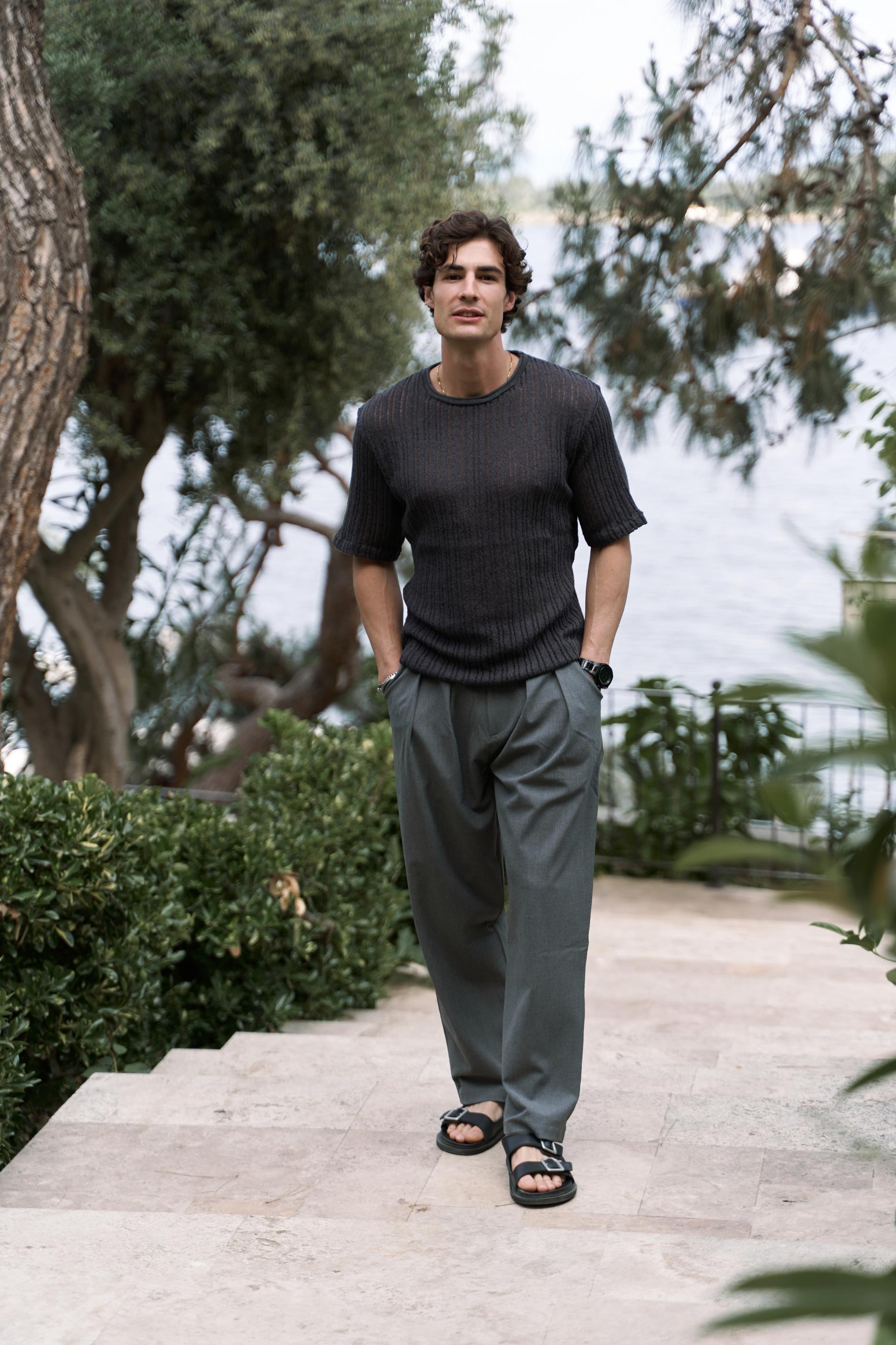 Juro Dark Gray Men's Trousers