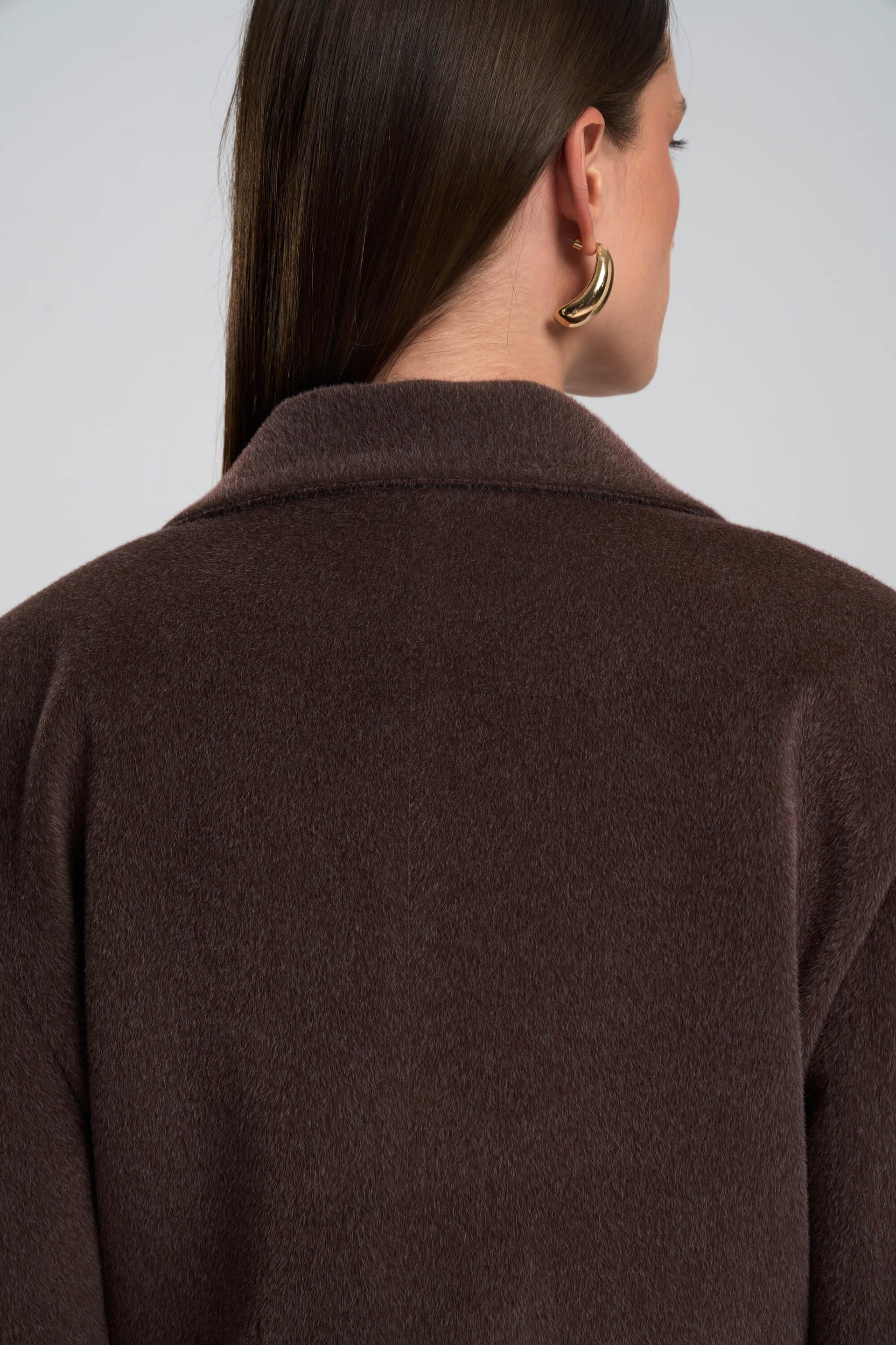 Kaela Bel Oturmalı Kahve Blazer