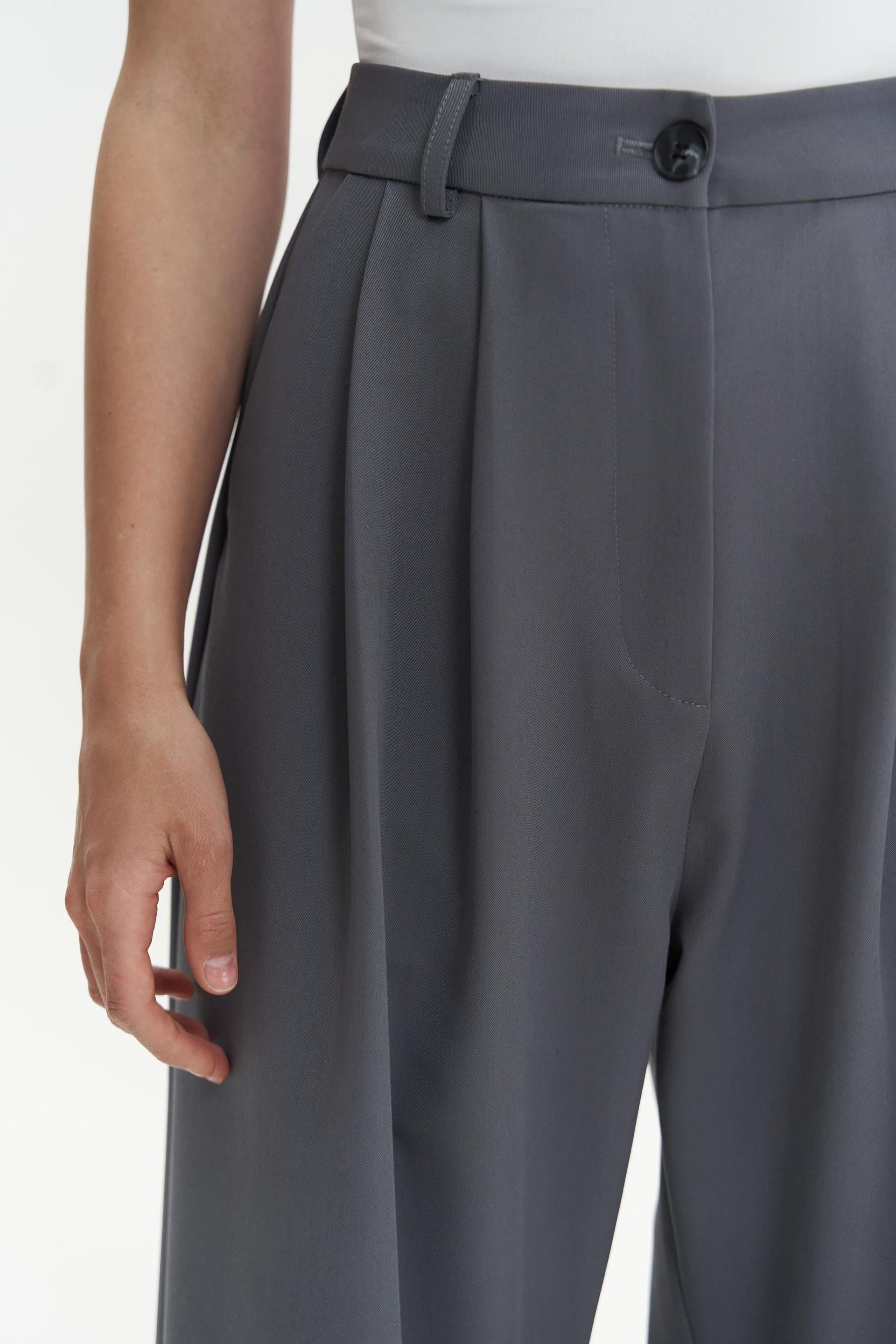 Kaylee Gri Palazzo Pantolon