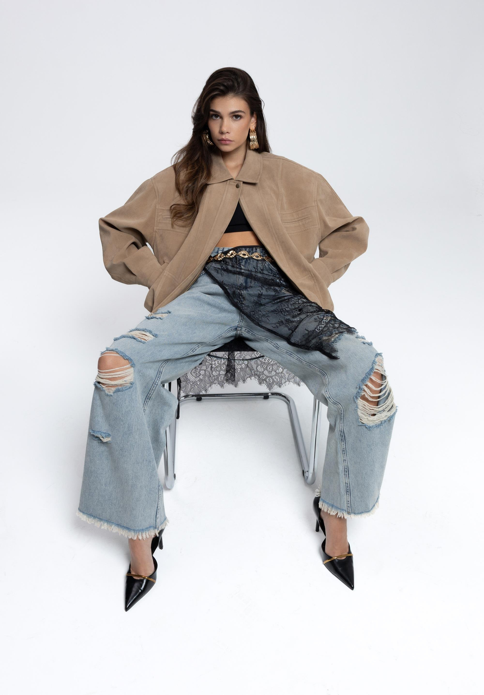 Laswell Buz Mavi Jean Pantolon