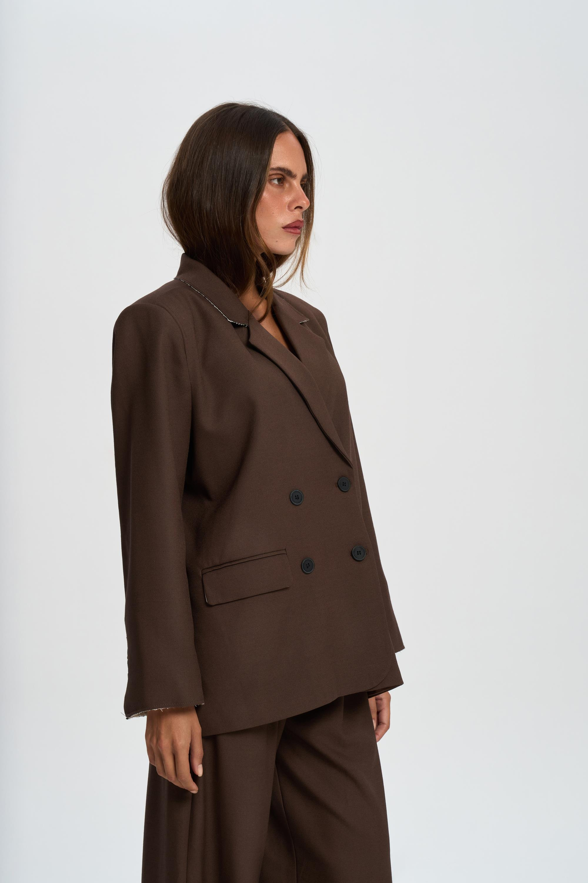 Letizia Brown Blazer
