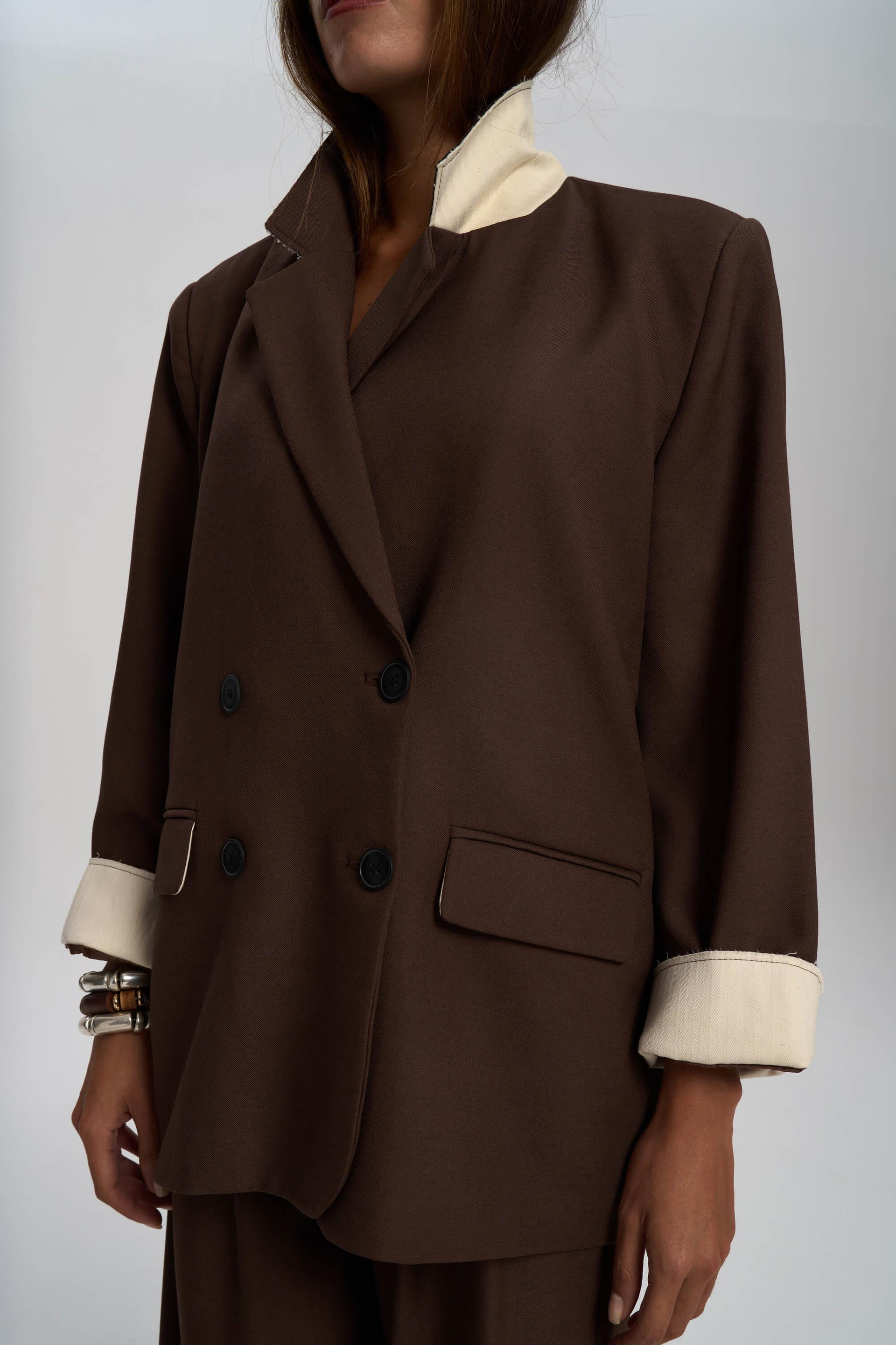 Letizia Brown Blazer