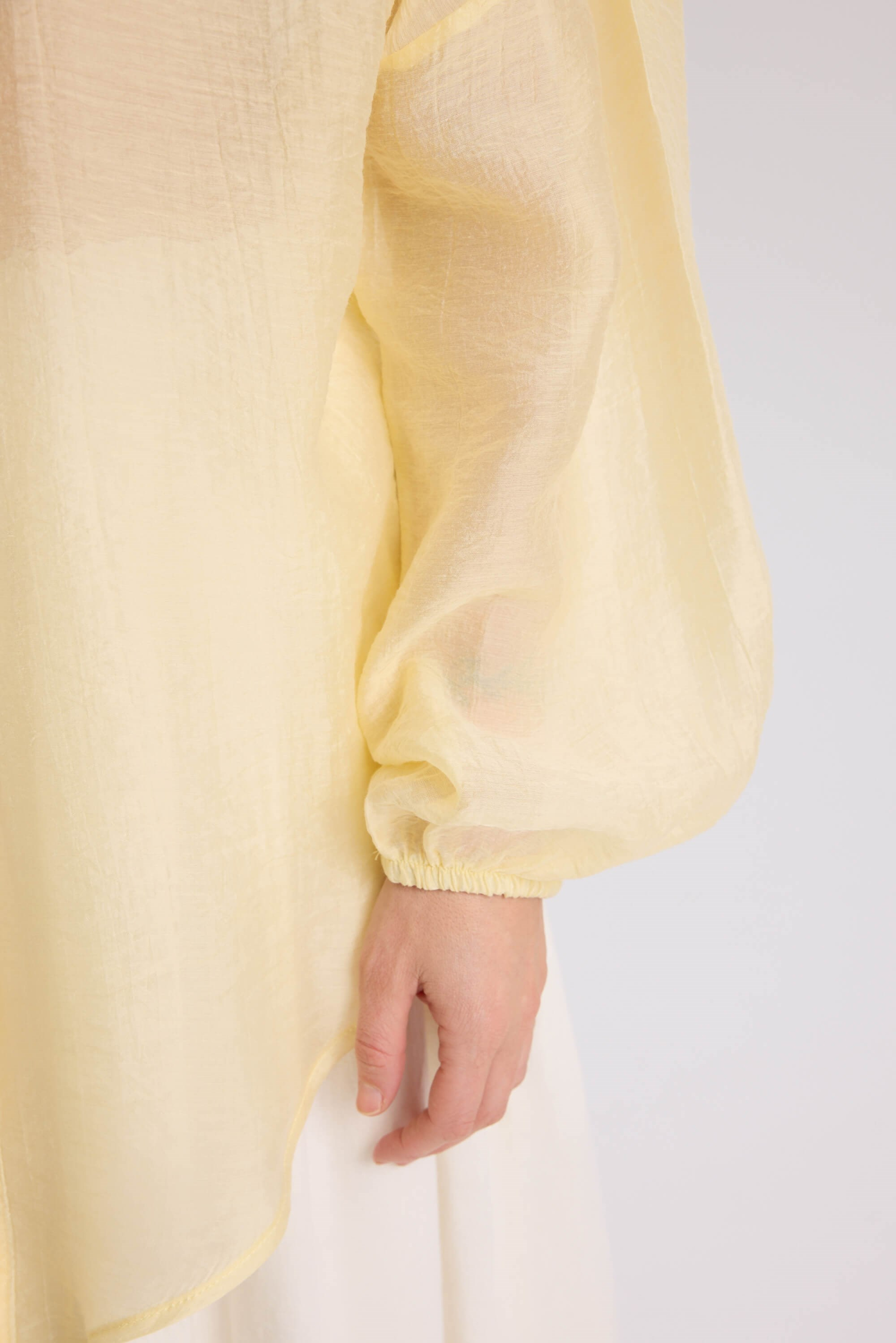 Lyra Oversized Yellow Shirt