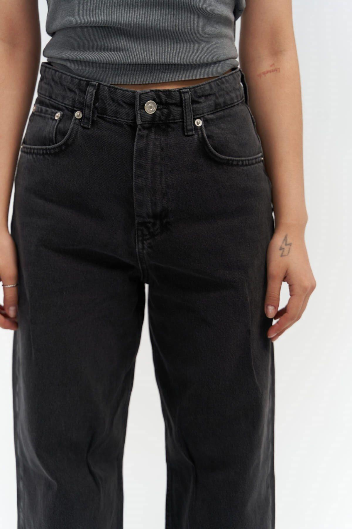 Mai Collection Drew Siyah Jean Pantolon