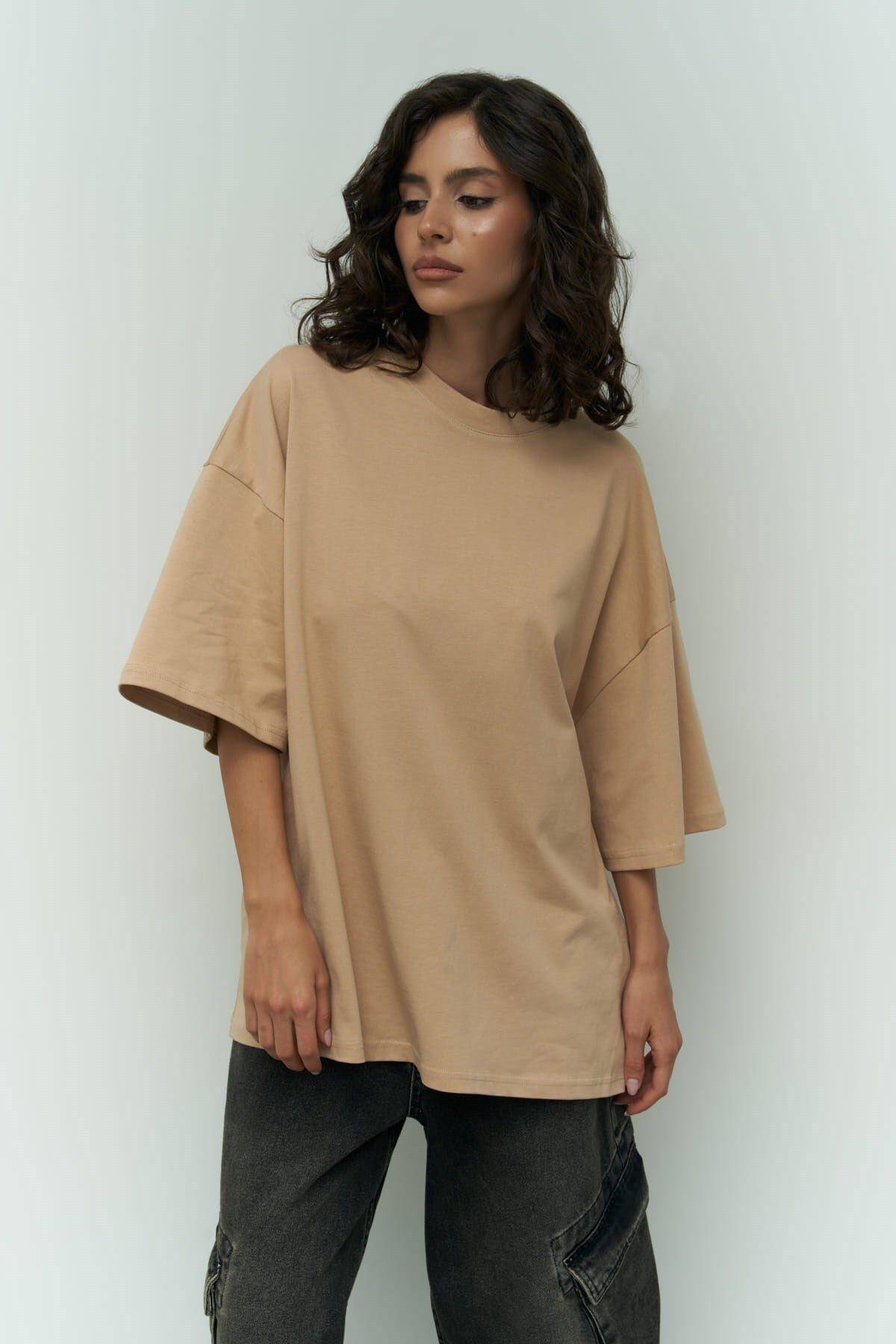 Mai Collection I Like Mama Vizon Oversize T-shirt