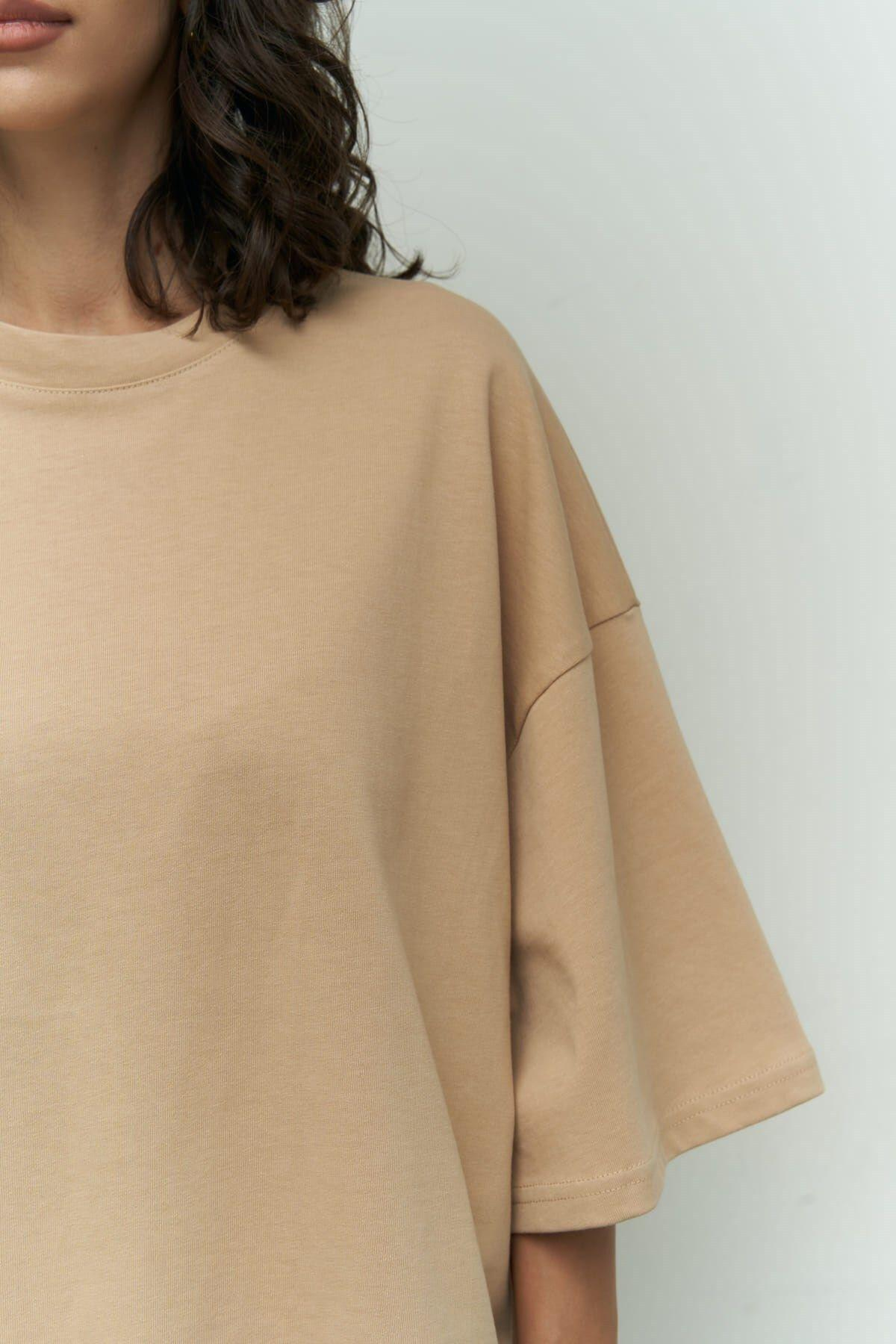 Mai Collection I Like Mama Vizon Oversize T-shirt