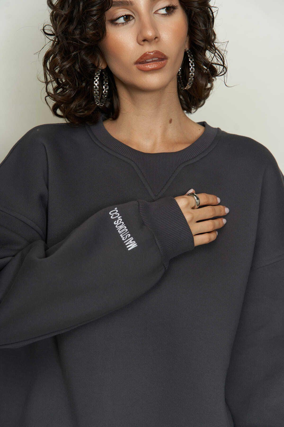 MCLLCTN Maico Anthracit Unisex Oversize Sweatshirt
