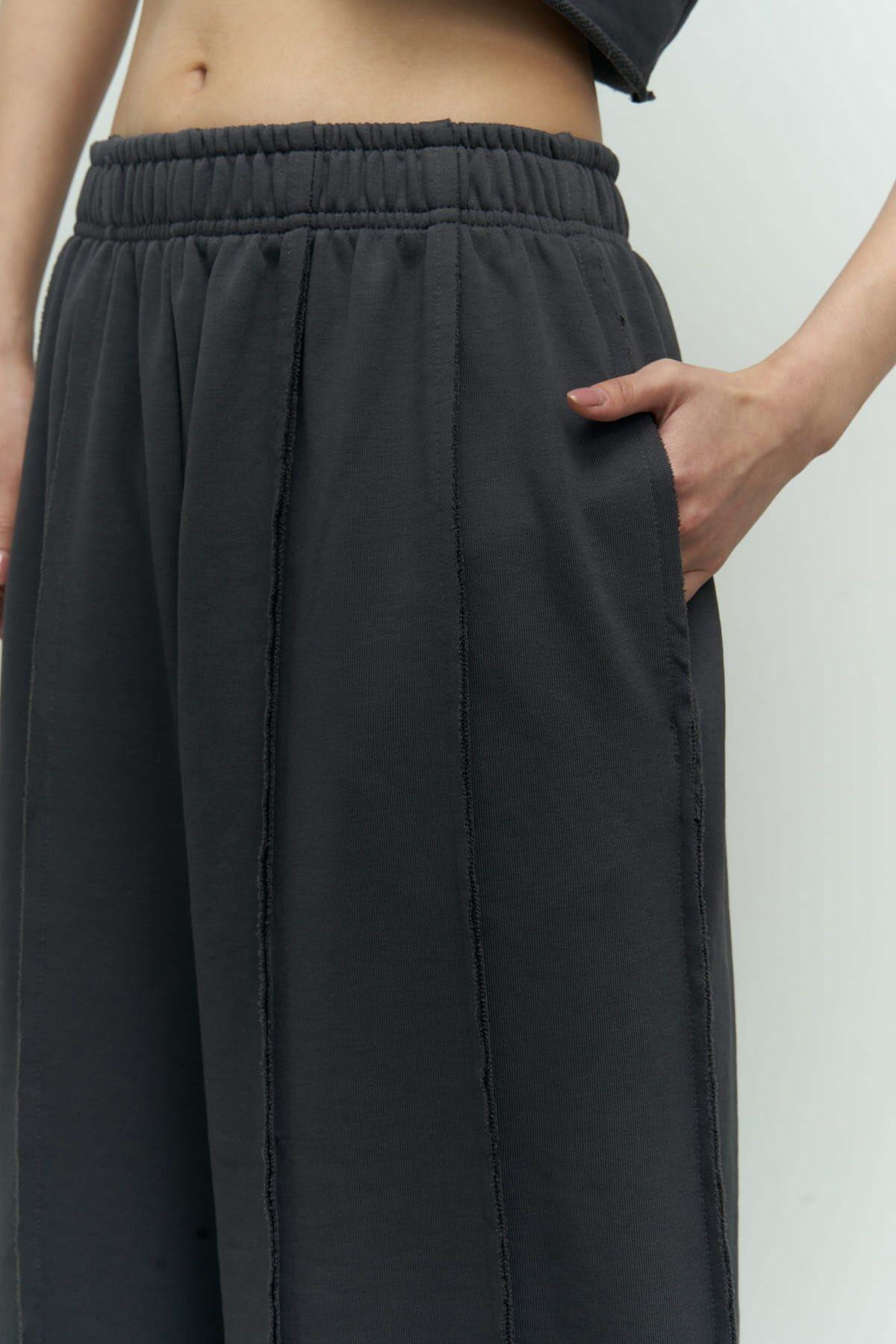 Marcio Anthracite Cropped Tracksuit