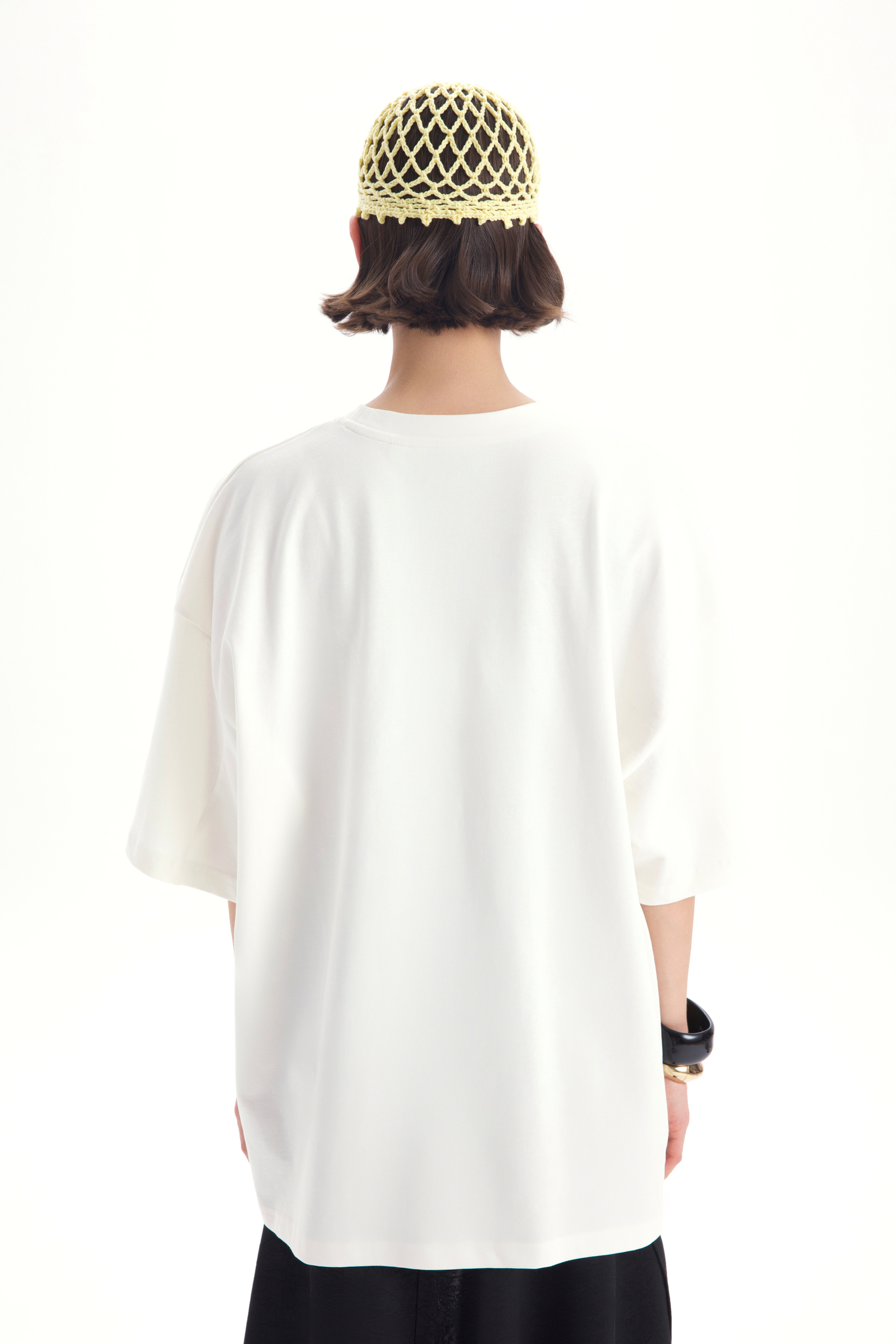 Margaux Oversize Beyaz T-Shirt