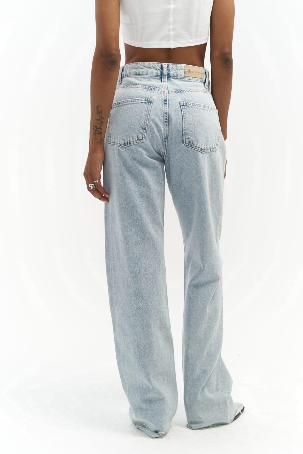 Marla Mavi Basic Kot Pantolon