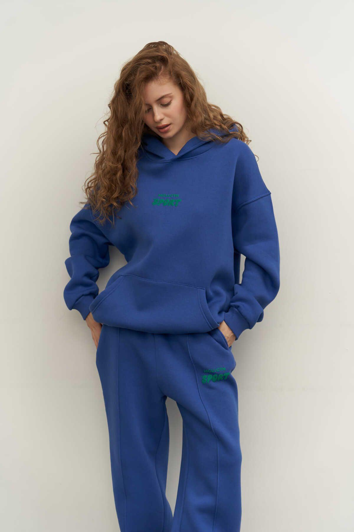 MCLLCTN Bamboo Saks Mavi Eşofman Takım