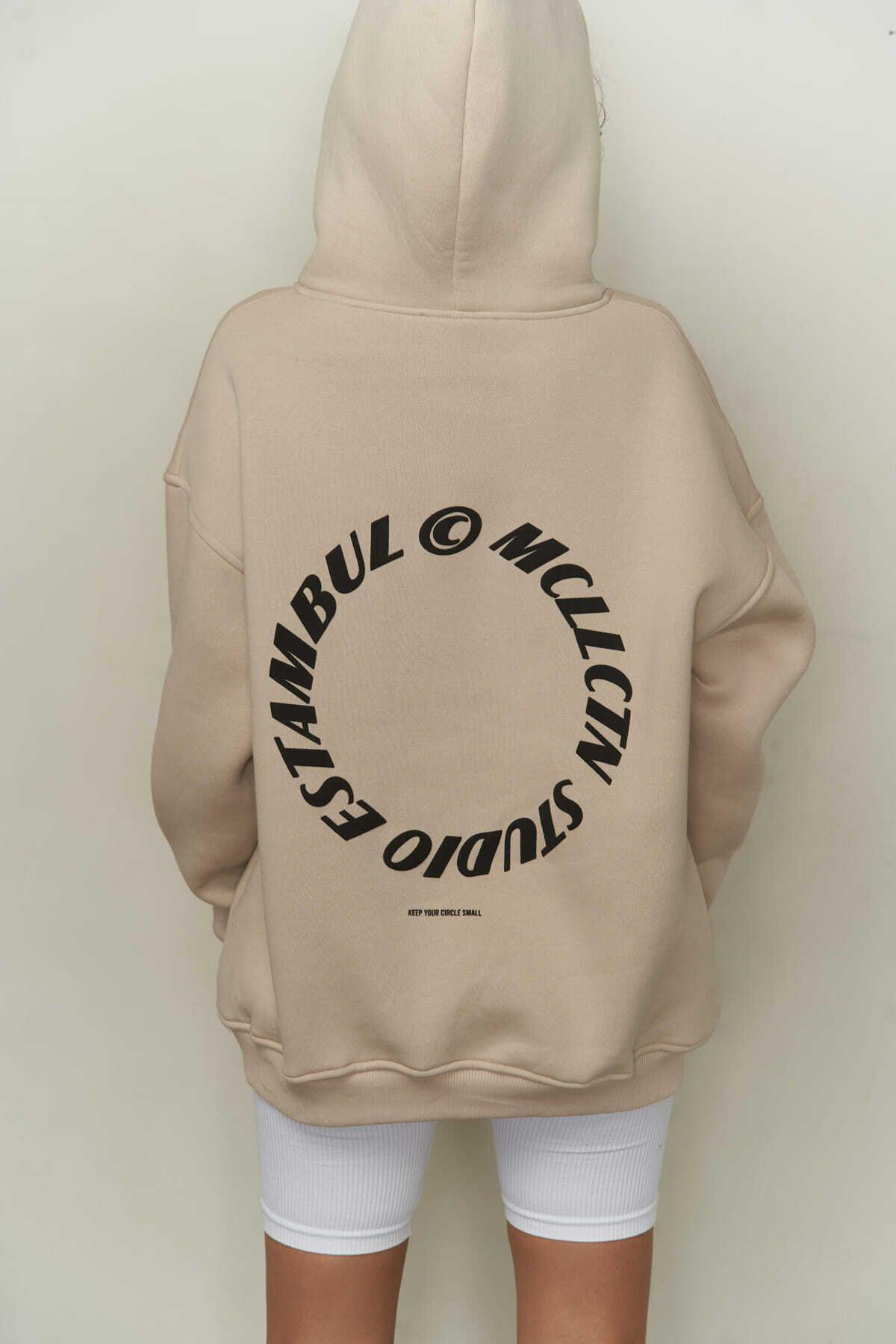MCLLCTN Estambul Bone Oversize Unisex Sweatshirt